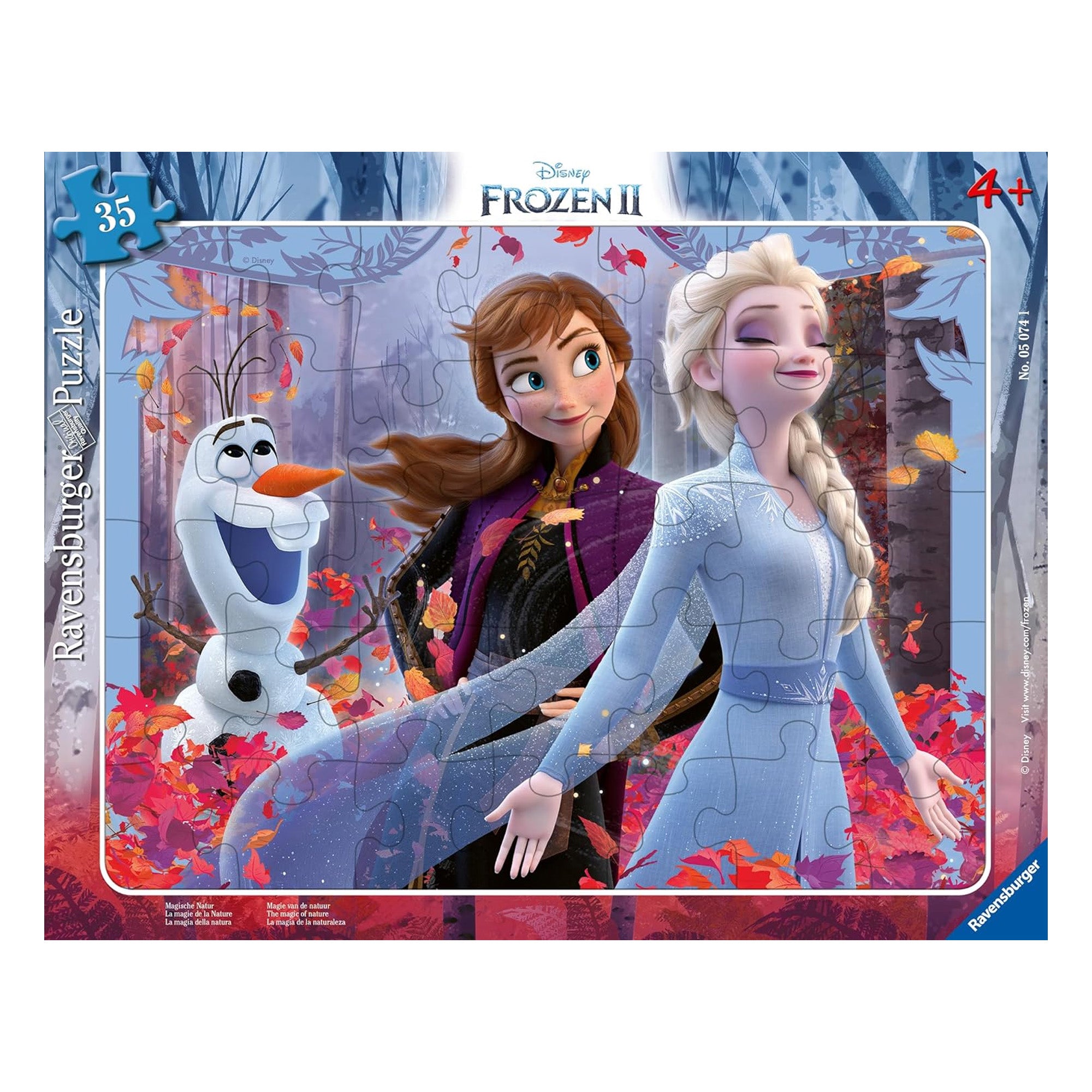 Die Eiskönigin Kinderpuzzle Magische Natur - Disney Frozen 2