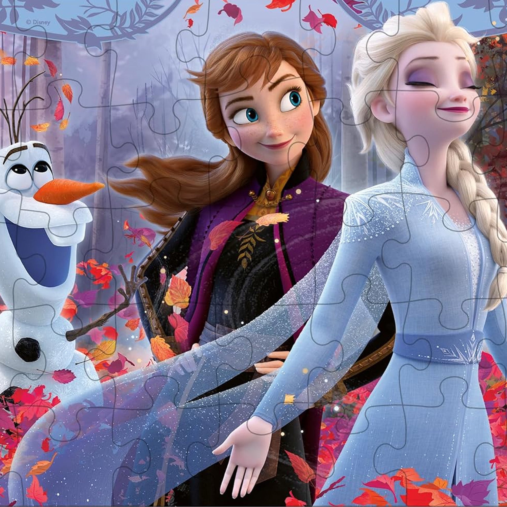 Die Eiskönigin Kinderpuzzle Magische Natur - Disney Frozen 2