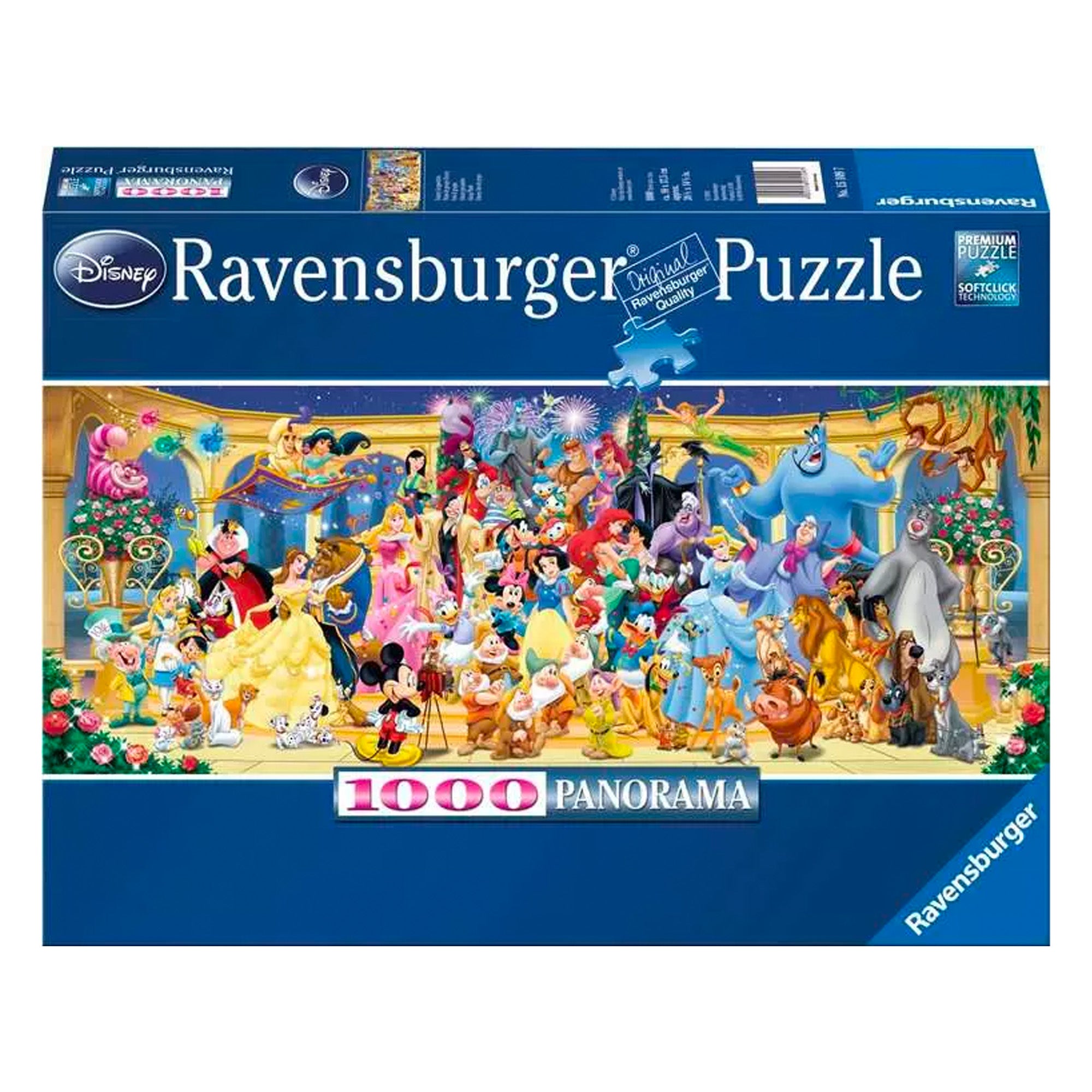 Disney Gruppenfoto Panorama Puzzle (1000 Teile)