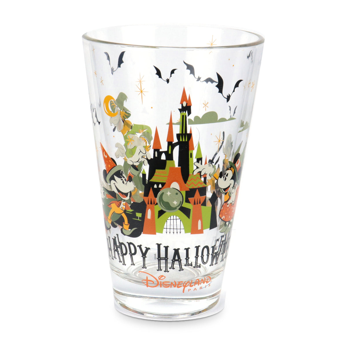 Disneyschloss Happy Halloween Trinkglas 290 ml - Disney – Vorderansicht