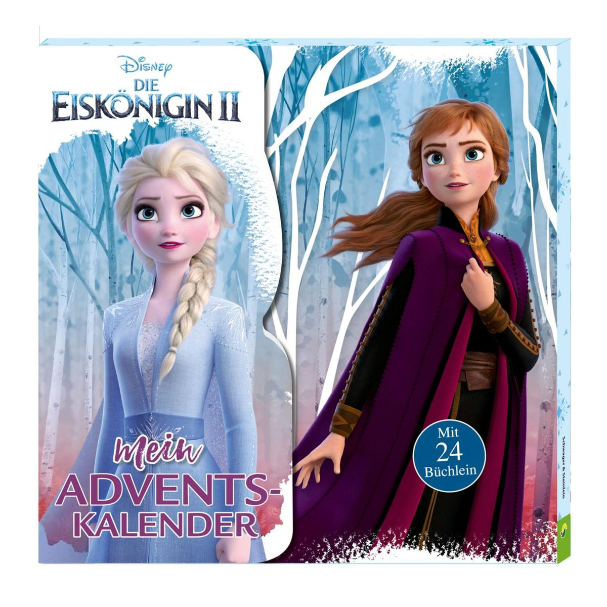 Frozen Mein Adventskalender mit 24 Mini-Büchlein - Disney Die Eiskönigin
