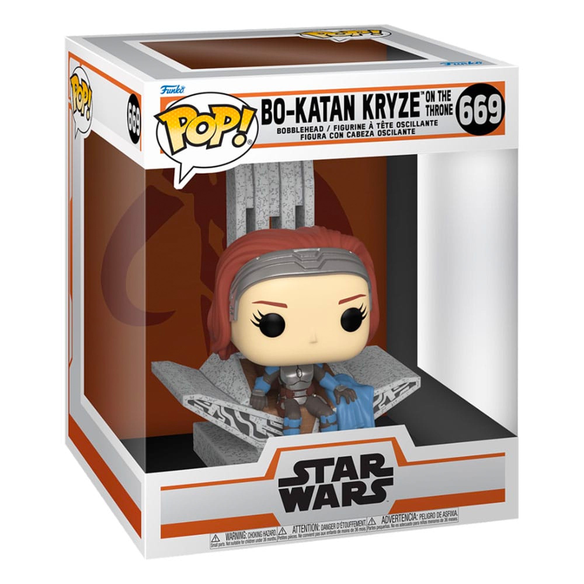 Funko POP! Bo Katan on the Throne (Deluxe) 669 - Star Wars