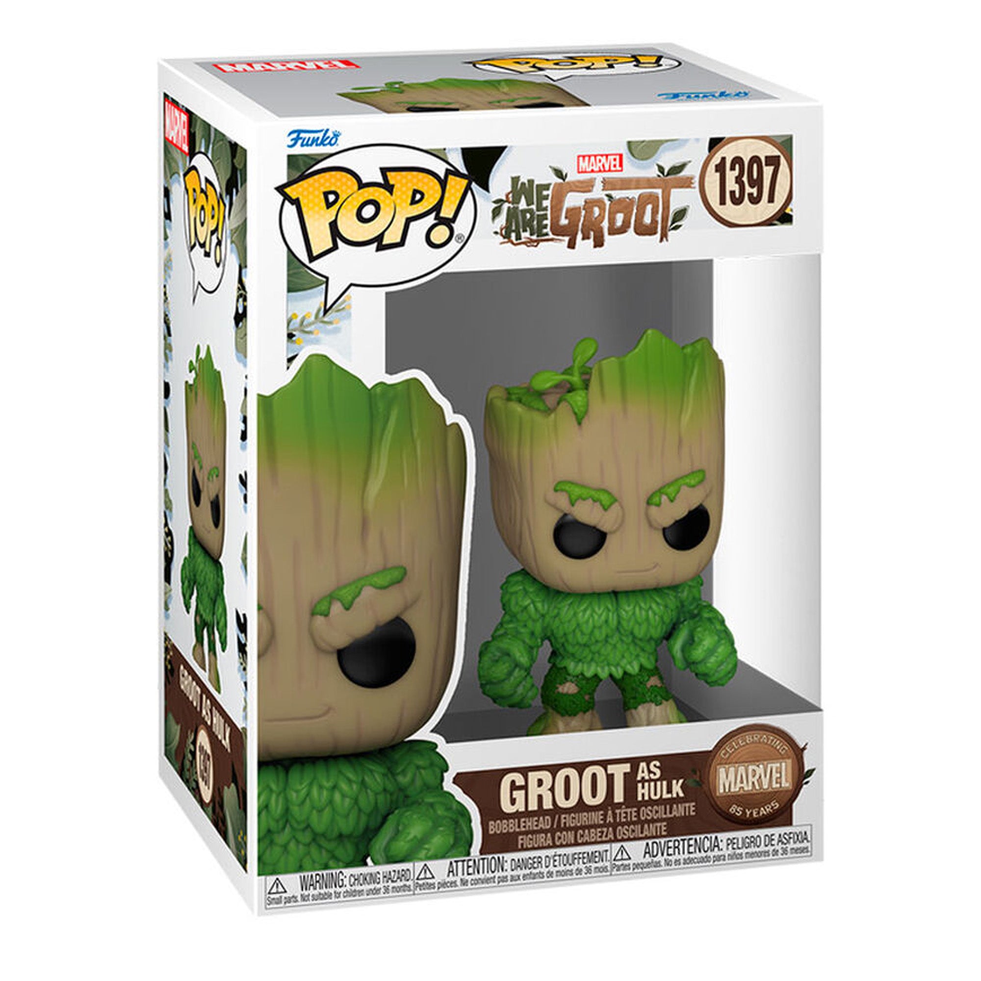 Funko POP! Groot als Hulk 1397 - Marvel We are Groot
