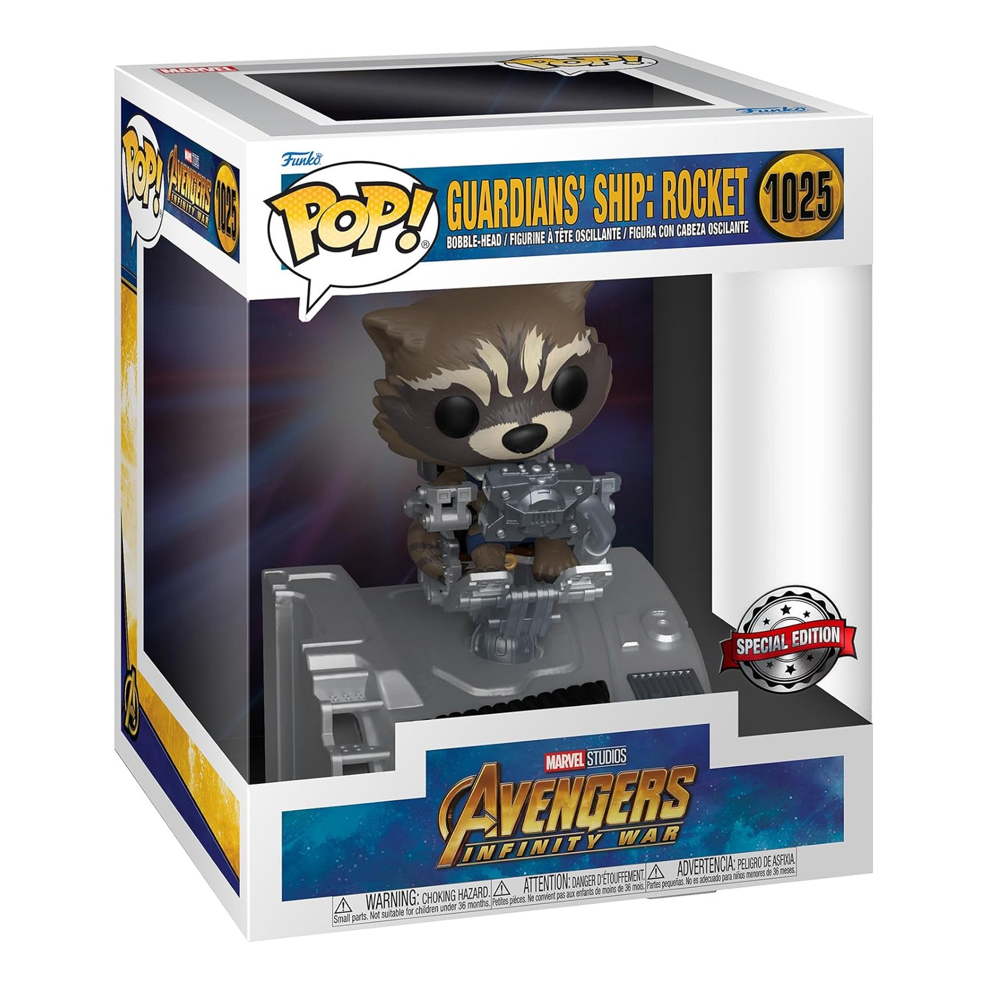Funko POP! Guardian's Ship Rocket 1025 (Special Edition) - Avengers Infinity War