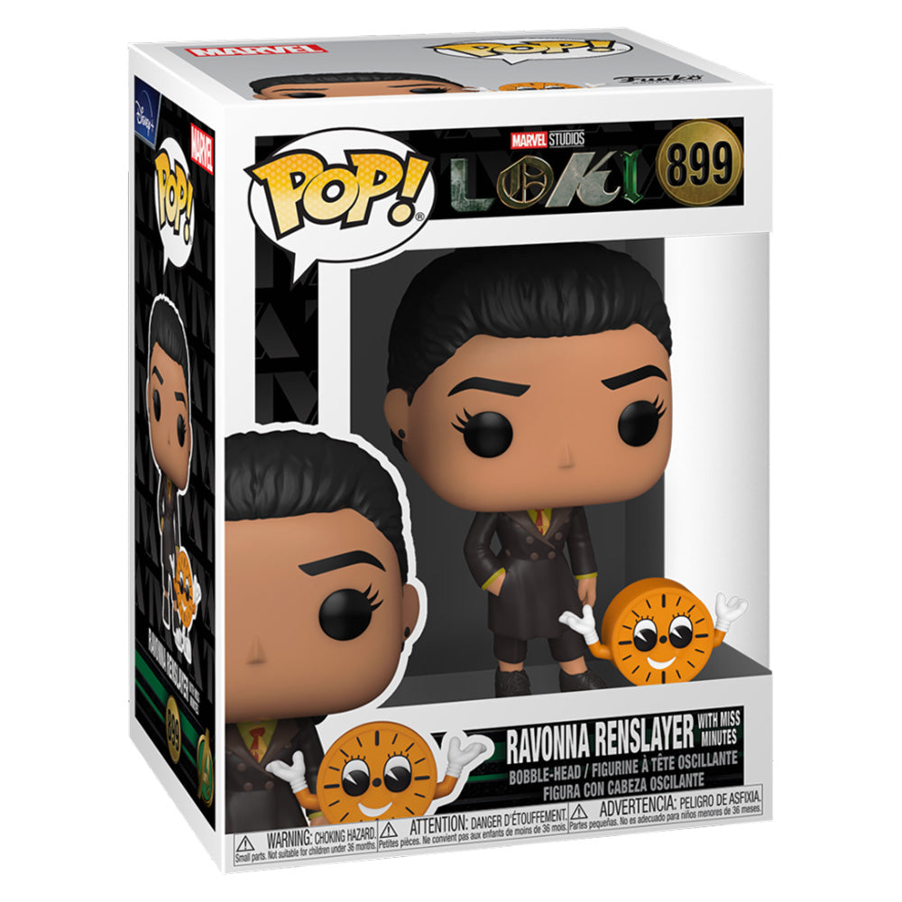 Funko POP! Ravonna with Miss Minutes 899 - Marvel Loki