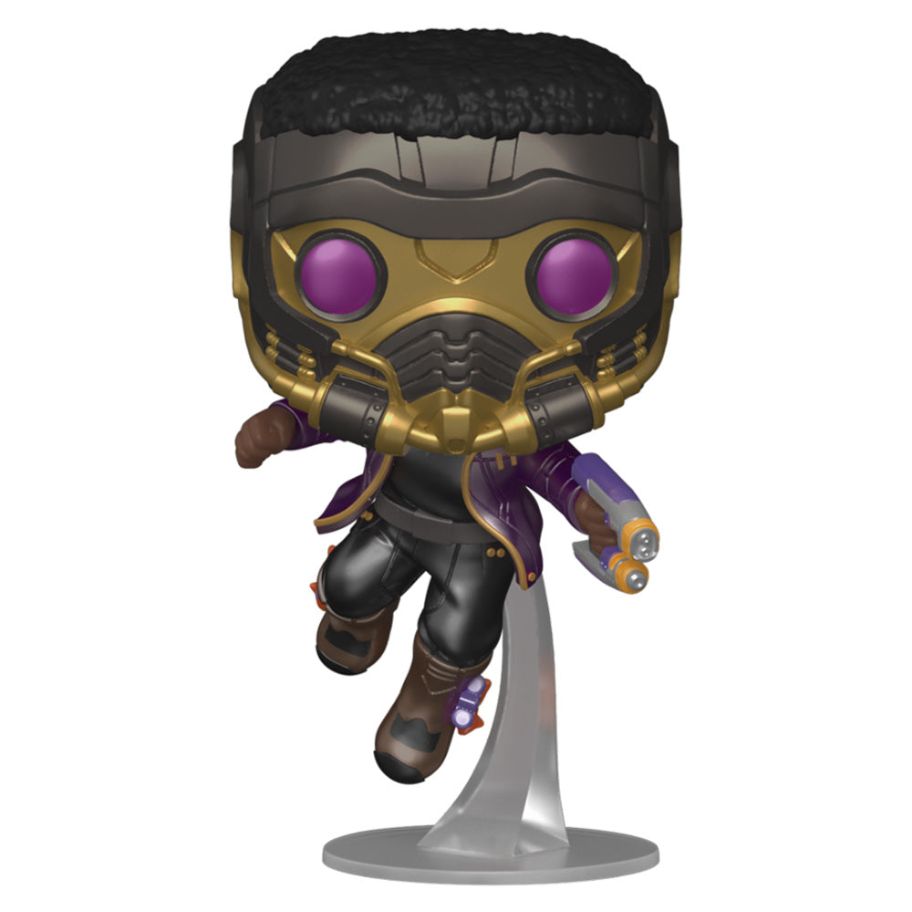 Funko POP! T'Challa Star-Lord (Metallic Special Edition) 971 - Marvel What If…?