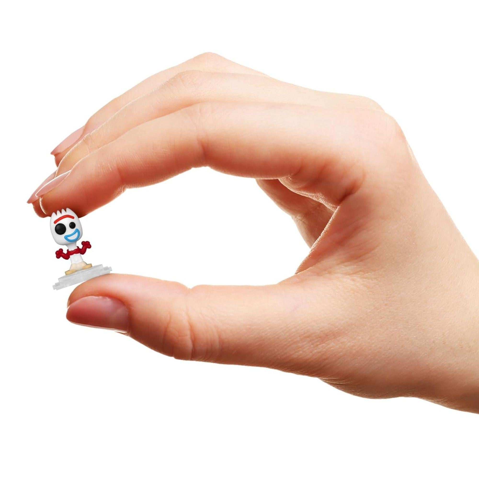 Funko Bitty POP! 4er Set Forky, Sheriff Woody, Gabby Gabby Serie 3 - Disney Pixar Toy Story