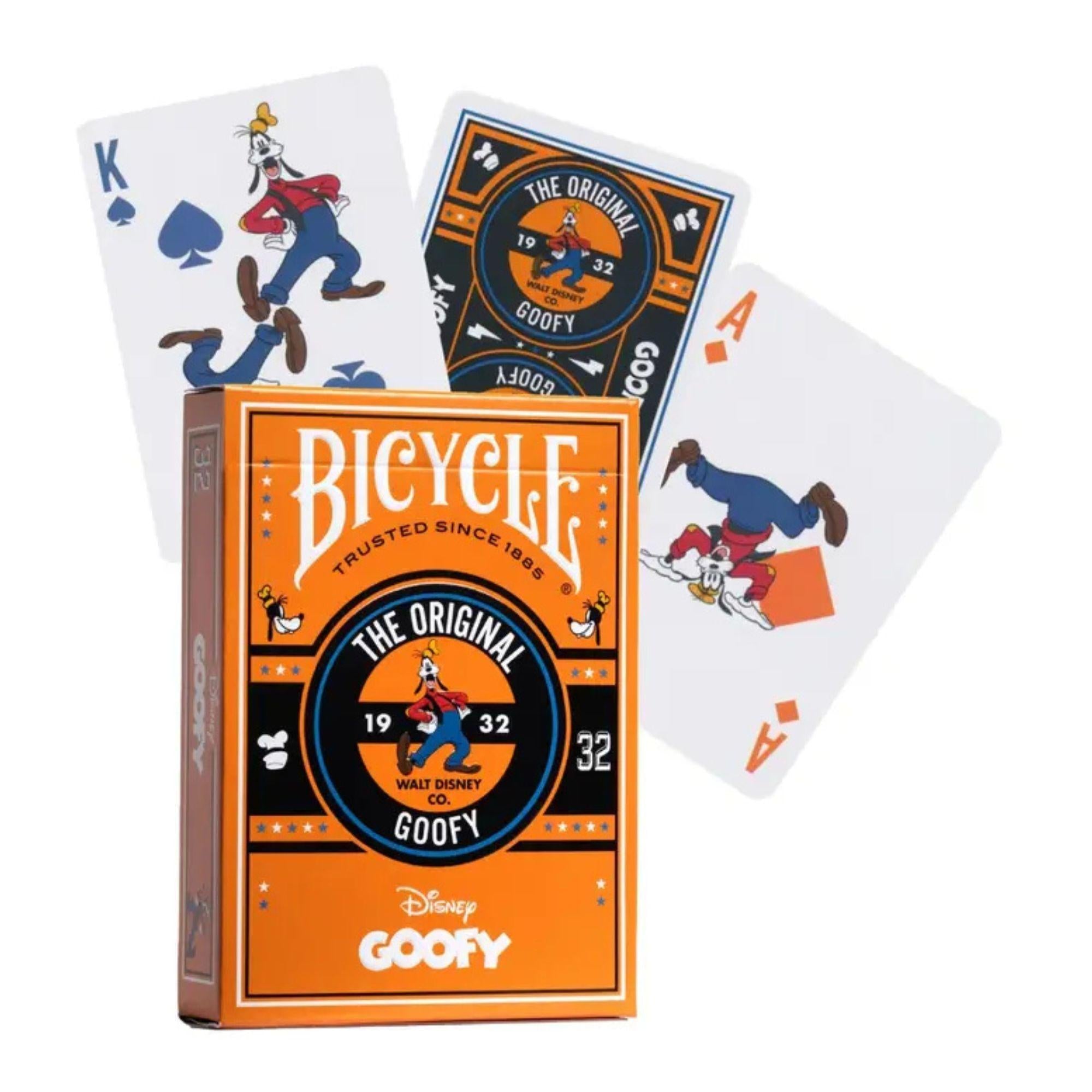 Goofy Bicycle Spielkarten - Disney