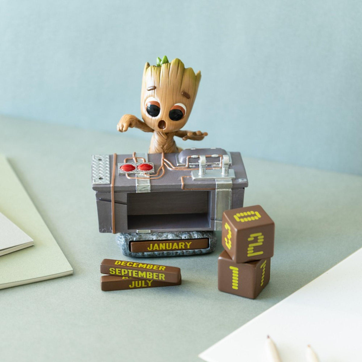 Groot 3D Ewiger Kalender - Disney I am Groot
