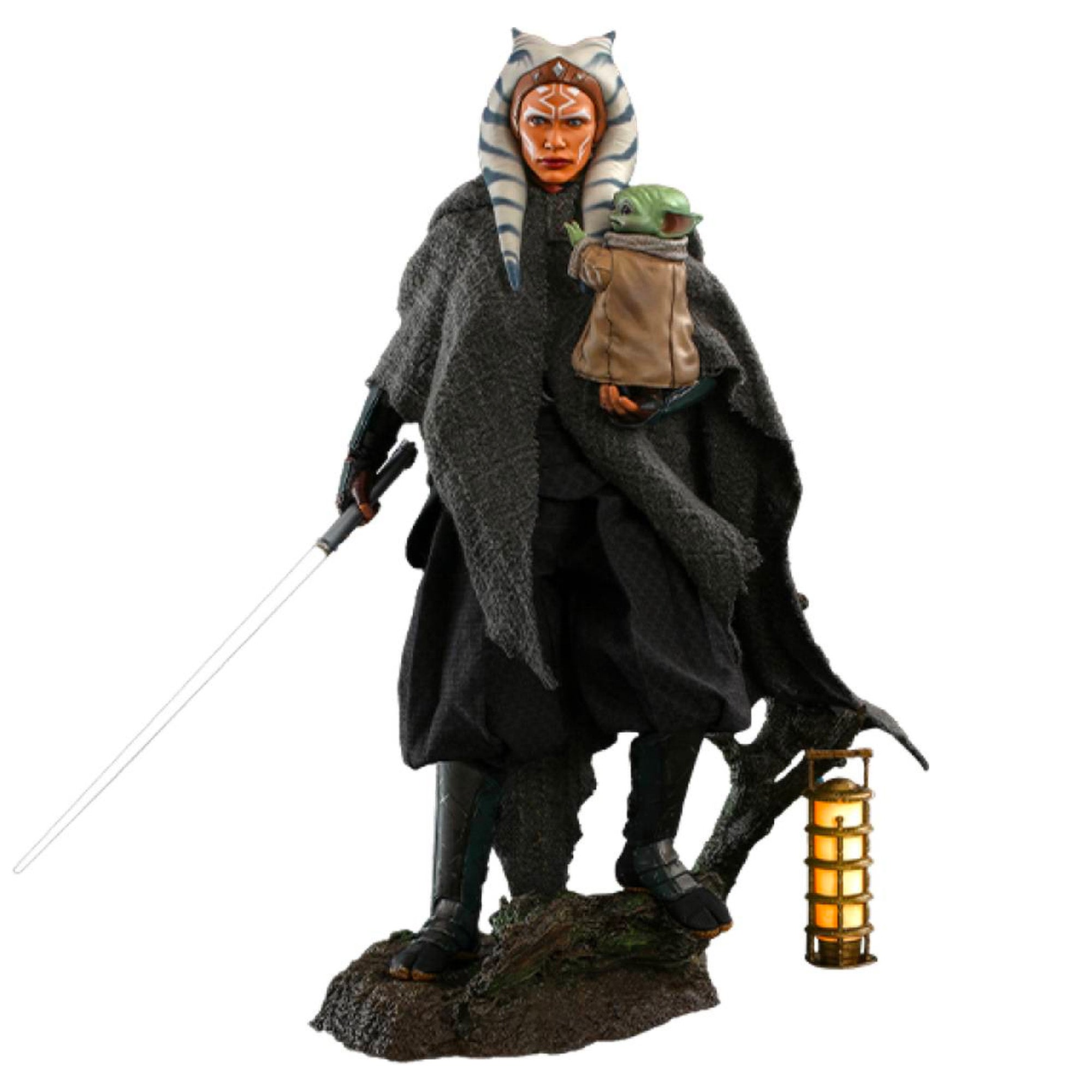 Hot Toys Figur Ahsoka Tano und Grogu - Star Wars The Mandalorian