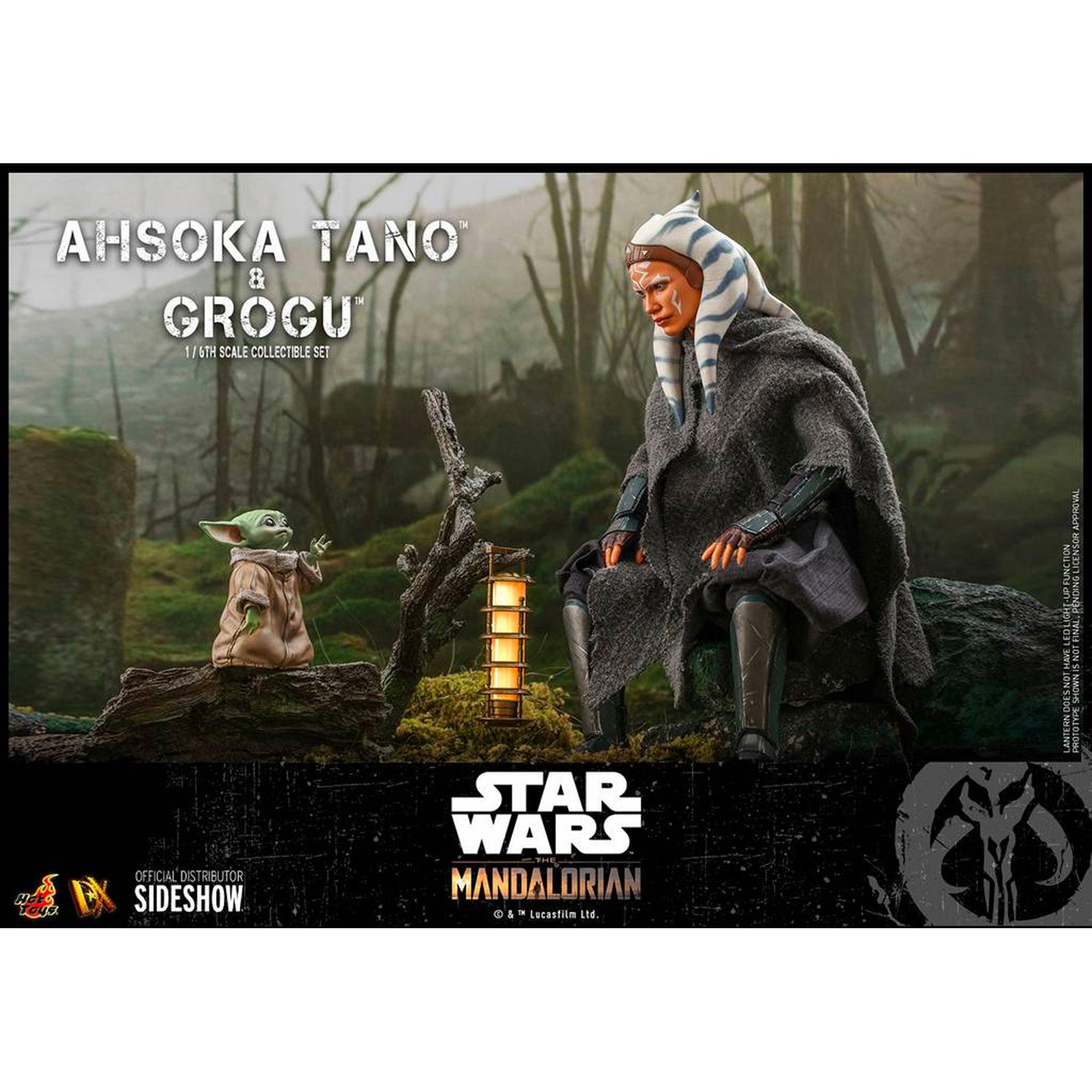 Hot Toys Figur Ahsoka Tano und Grogu - Star Wars The Mandalorian