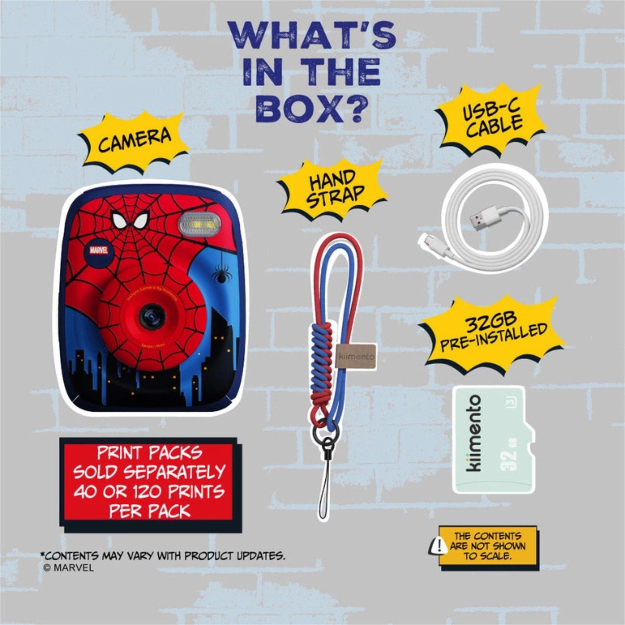 Instant Print Digital Kamera - Marvel Spider-Man