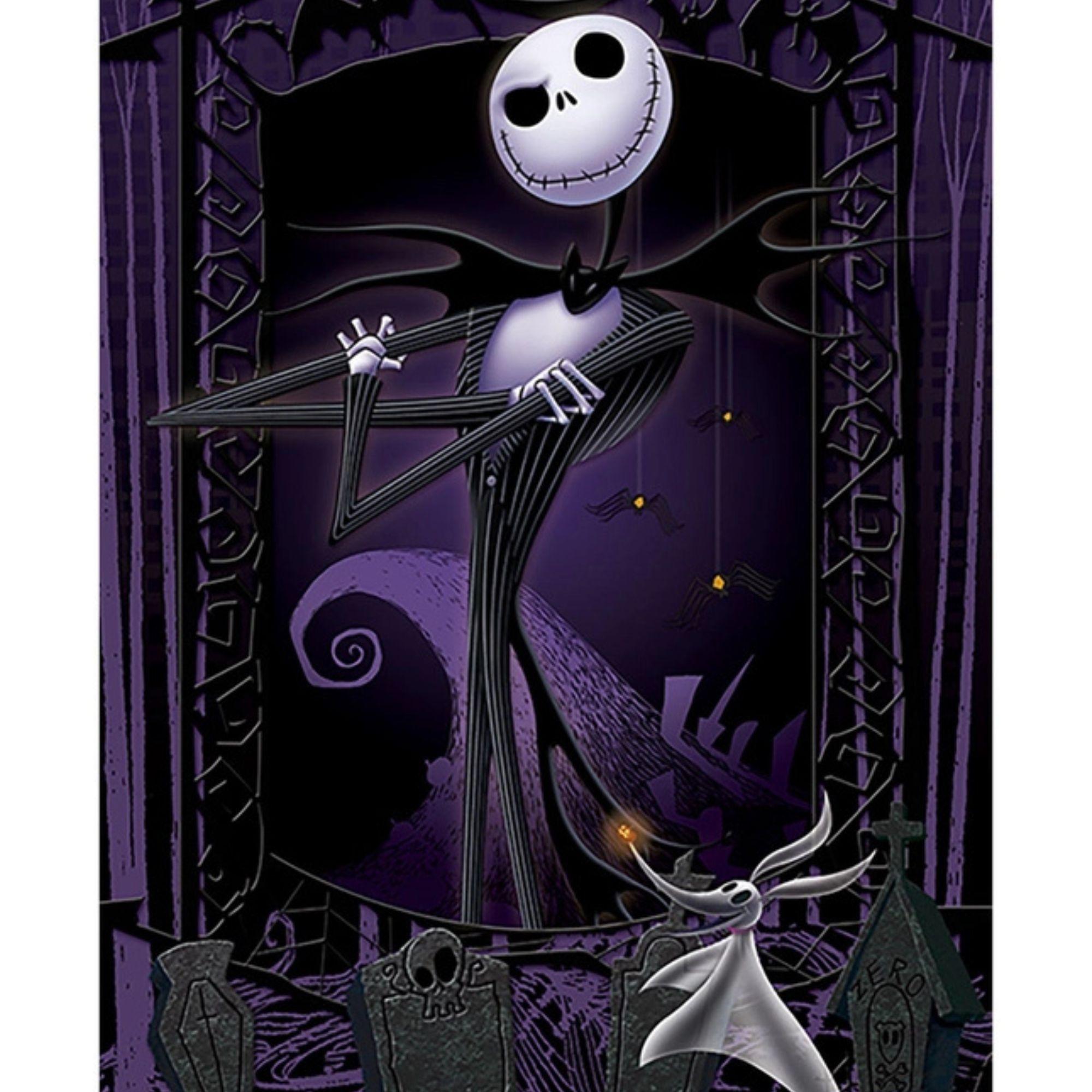 Jack Skellington & Zero Poster (61 x 91,5 cm) - Nightmare Before Christmas