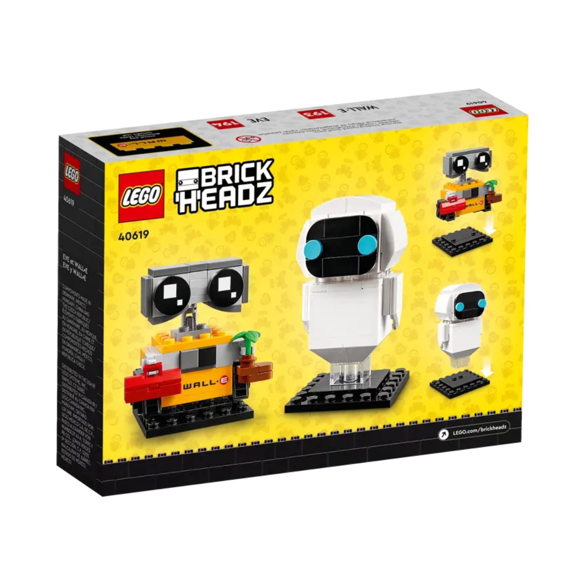 LEGO BrickHeadz Wall-E und Eve 40619 - Disney