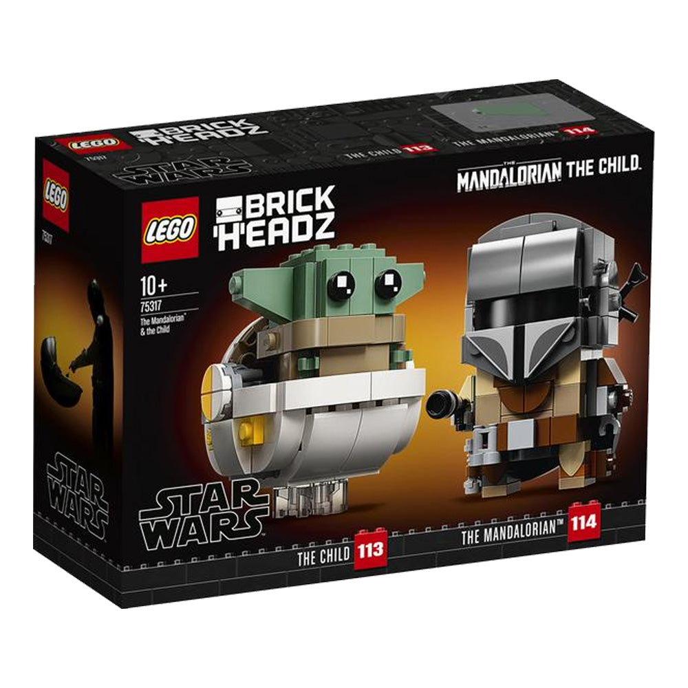 LEGO BrickHeadz The Mandalorian and The Child 75317 - Star Wars