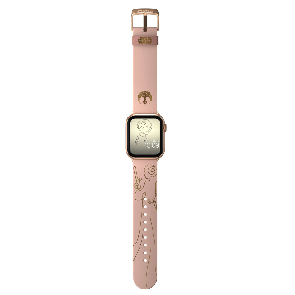 Leia Organa Rose Smartwatch-Armband - Star Wars