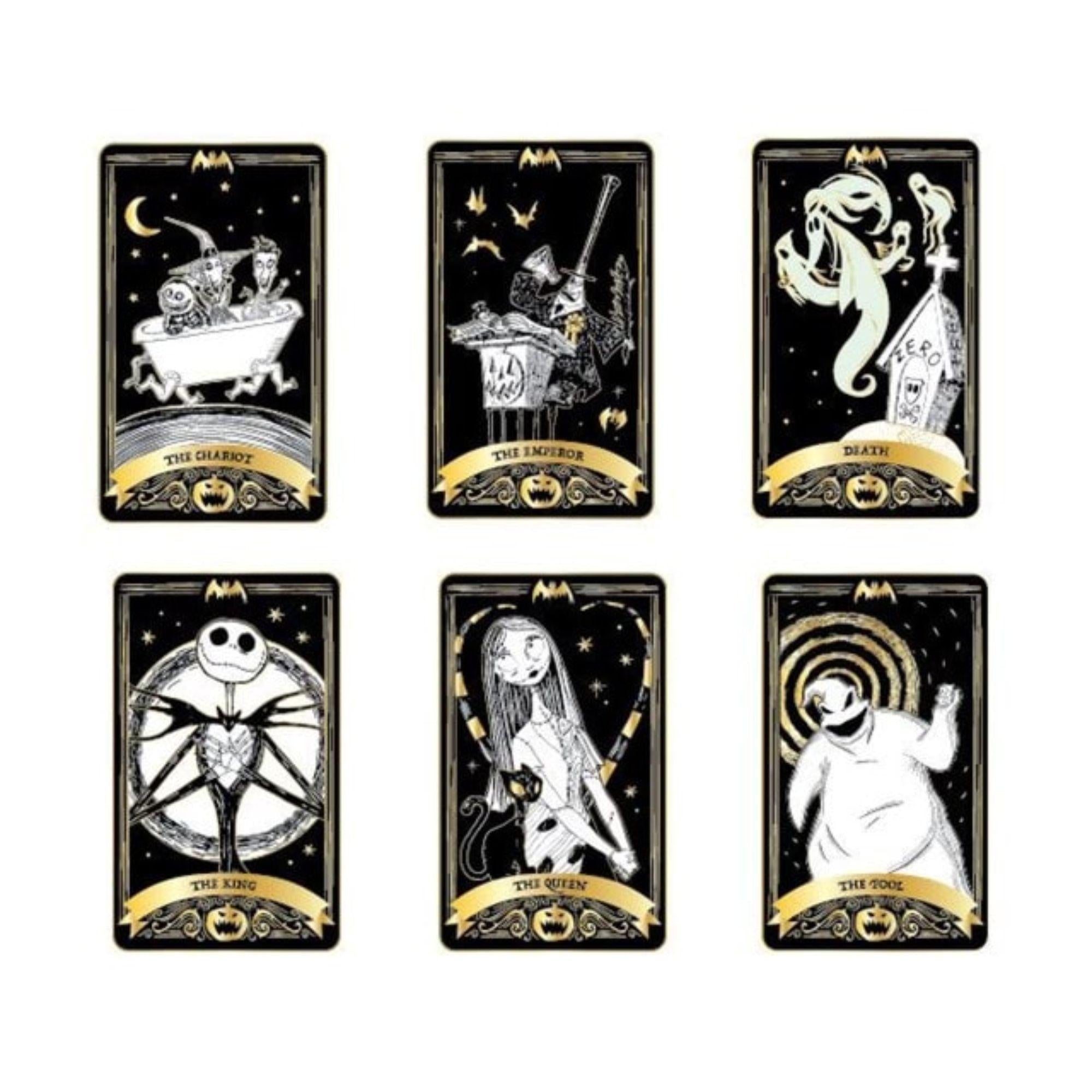 Loungefly Emaille-Pin Tarot (Blind Box) - Nightmare Before Christmas