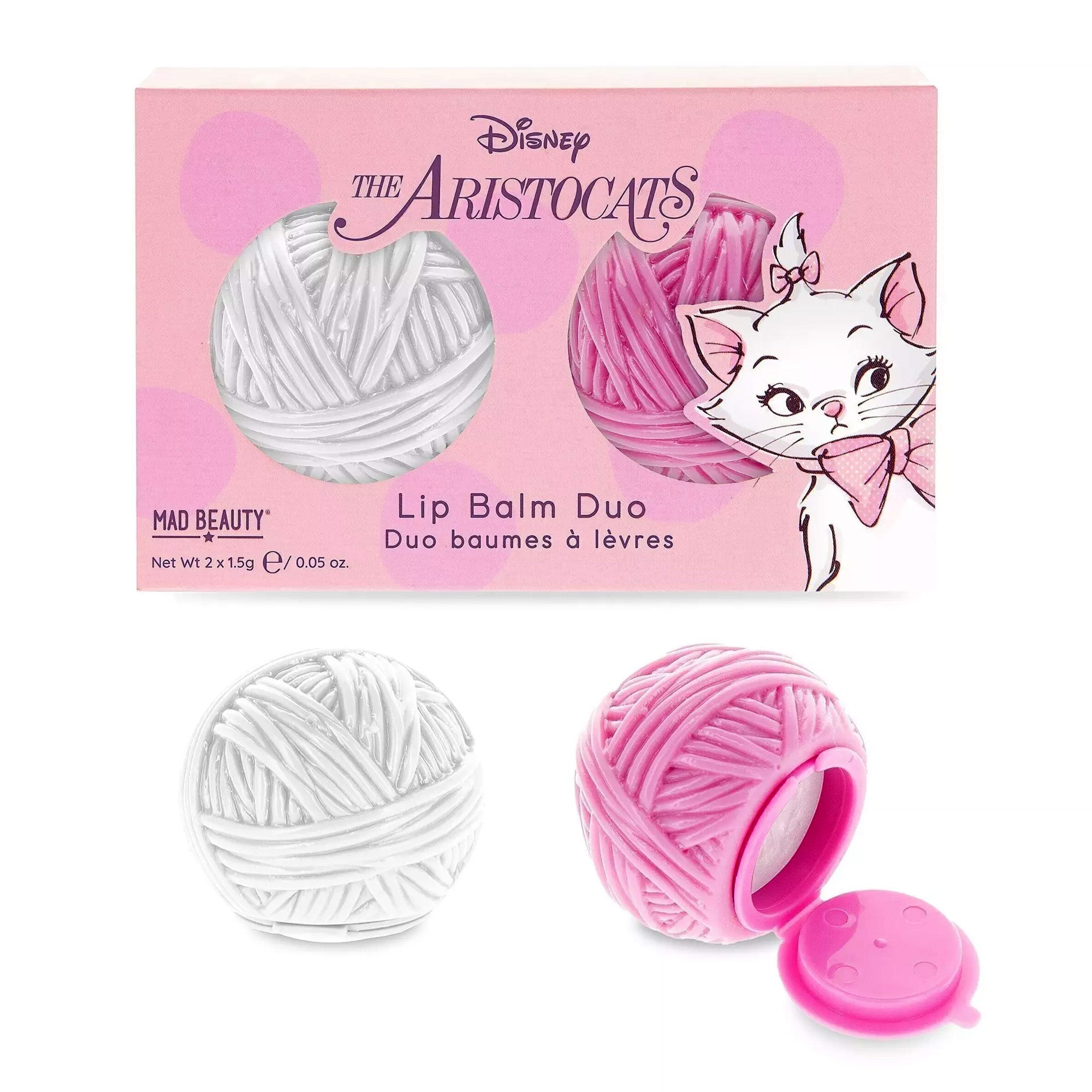 Marie Wollknäuel Lippenbalsam Duo - Disney Aristocats