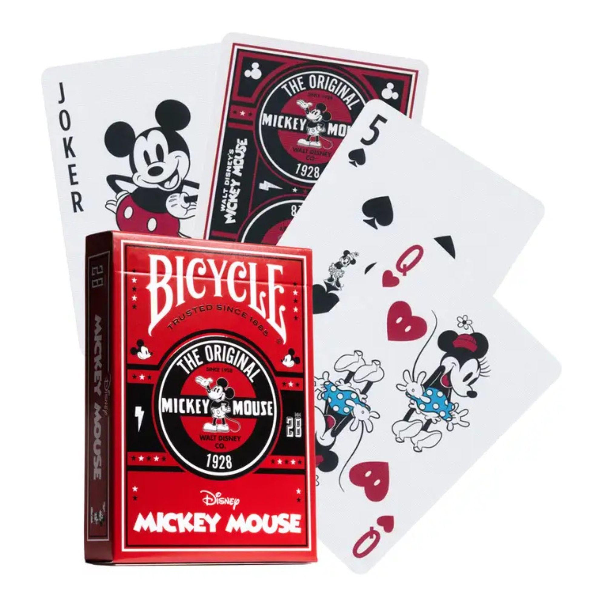 Mickey Mouse Bicycle Spielkarten - Disney