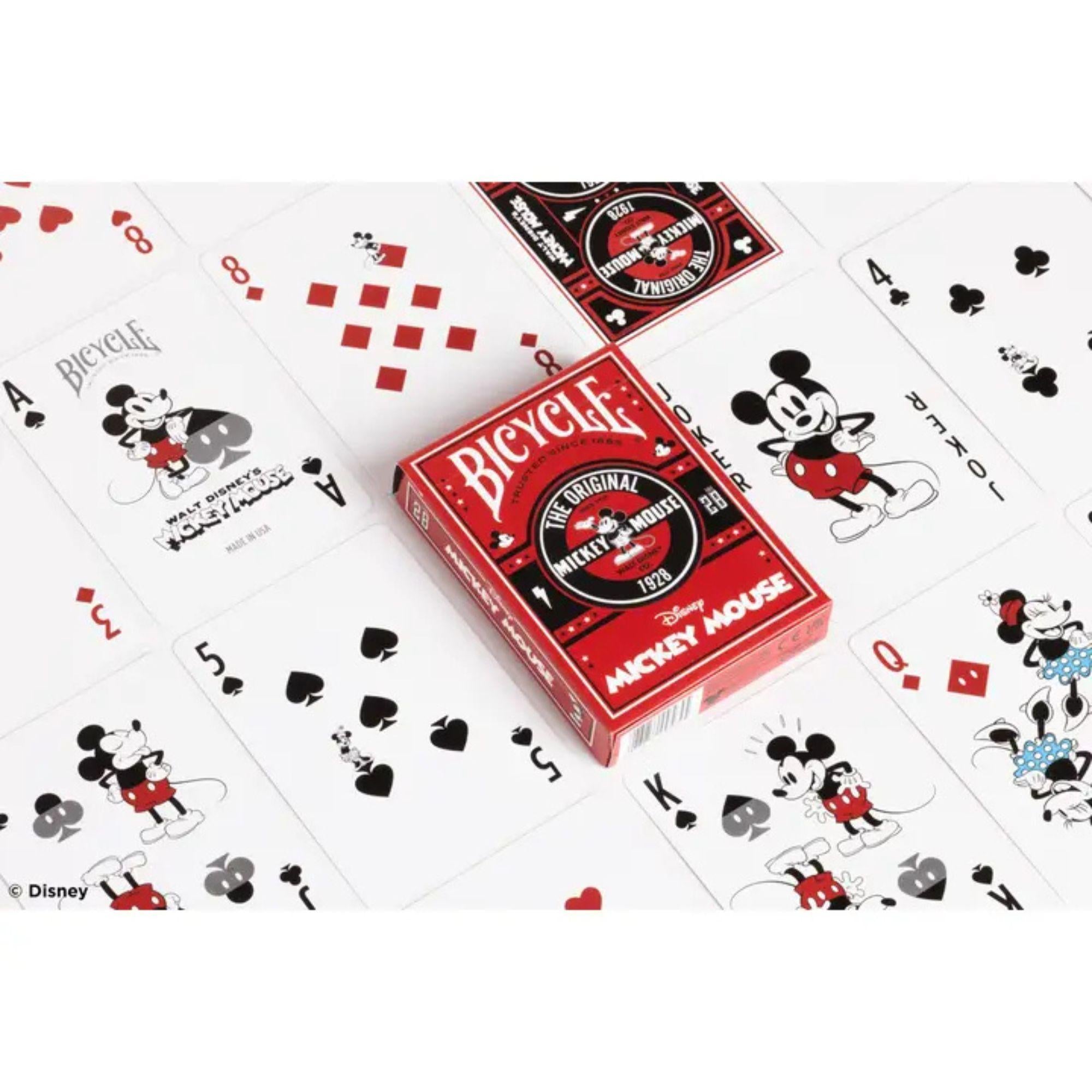 Mickey Mouse Bicycle Spielkarten - Disney