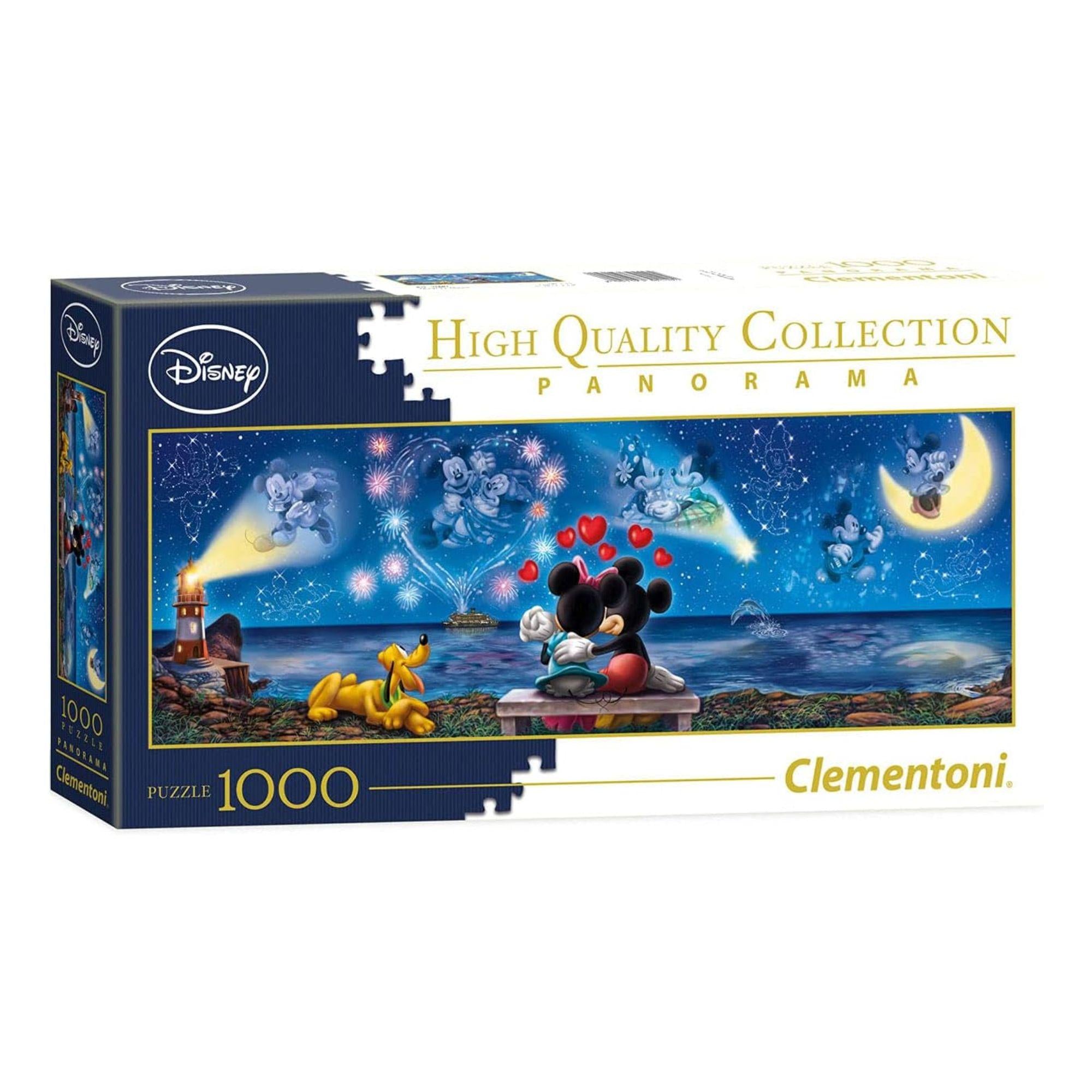 Mickey & Minnie Love Panorama Puzzle (1000 Teile) - Disney