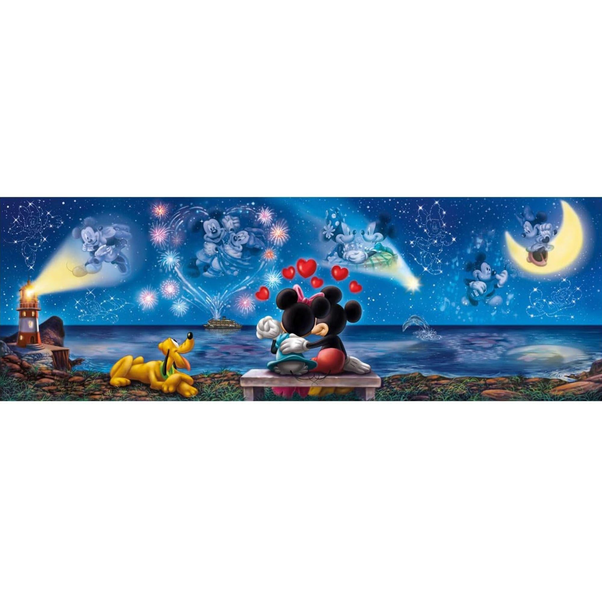 Mickey & Minnie Love Panorama Puzzle (1000 Teile) - Disney