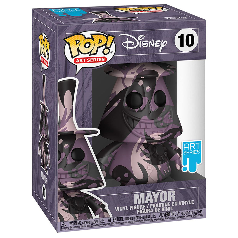 POP! Mayor (Art Series) mit Schutzhülle - Nightmare Before Christmas