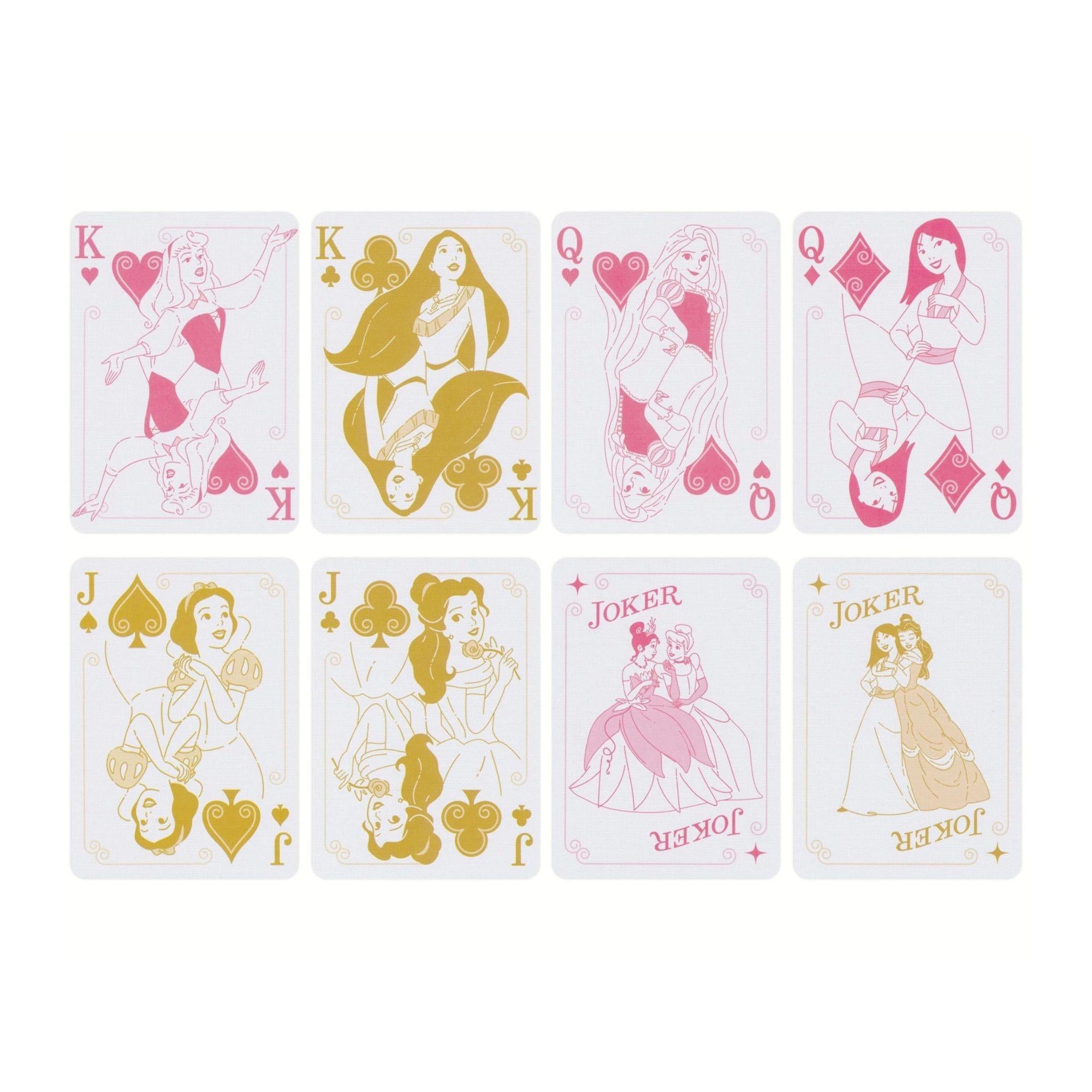 Princess Bicycle Spielkarten Pink - Disney