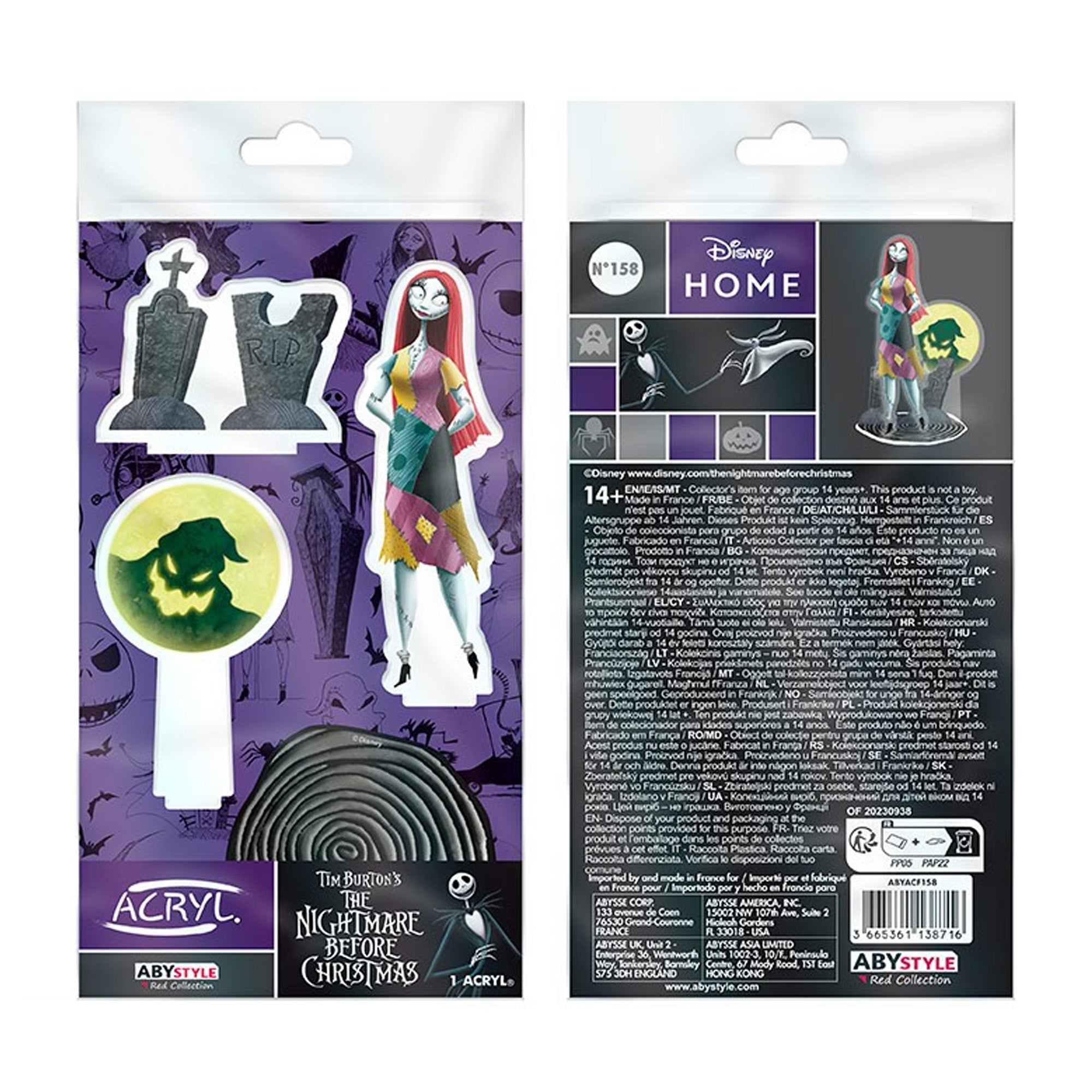 Sally Acryl Figur - Nightmare Before Christmas