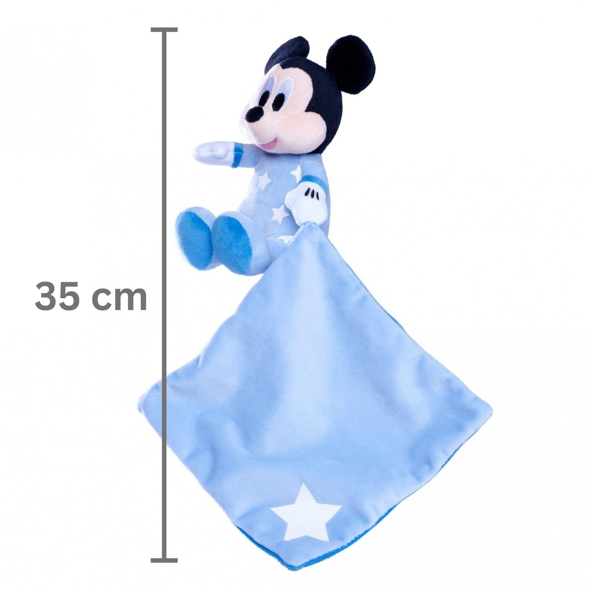 Schmusetuch Mickey (Glow in the Dark) 35cm - Disney