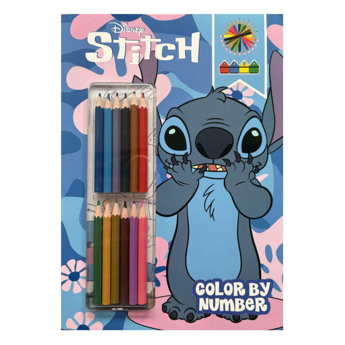 Stitch Color by Number - Disney Lilo & Stitch