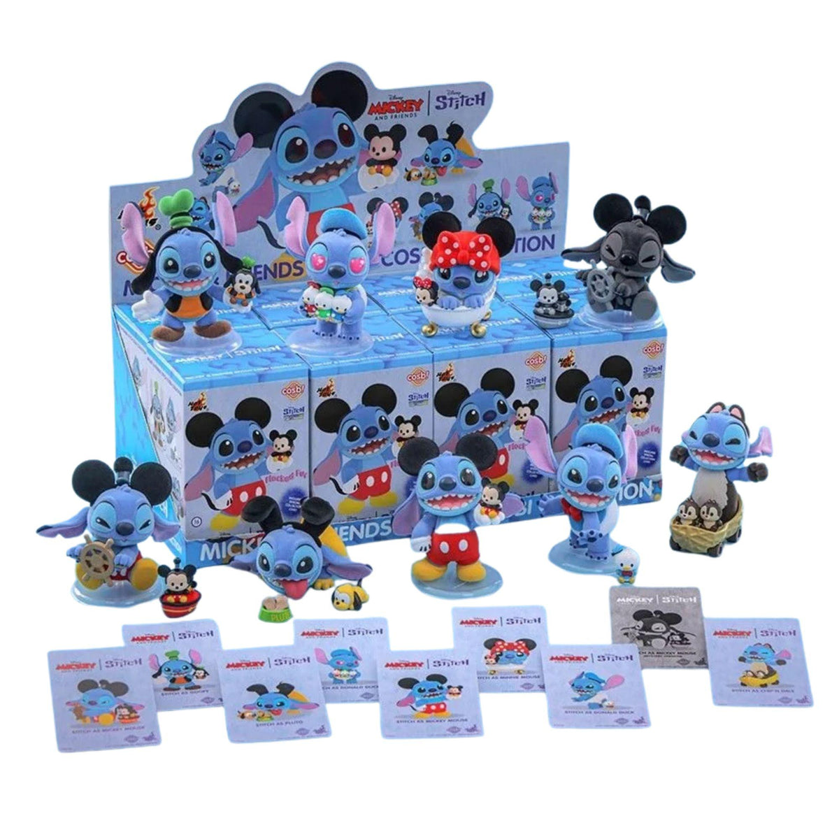  Stitch X Mickey & Friends Cosbi Collection (Blind Box)