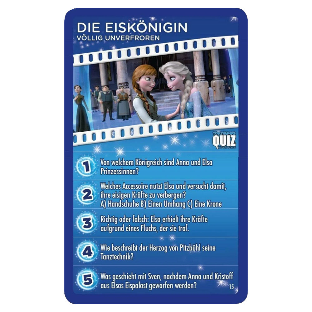 TOP TRUMPS Quiz Disney (500 Fragen) - Disney