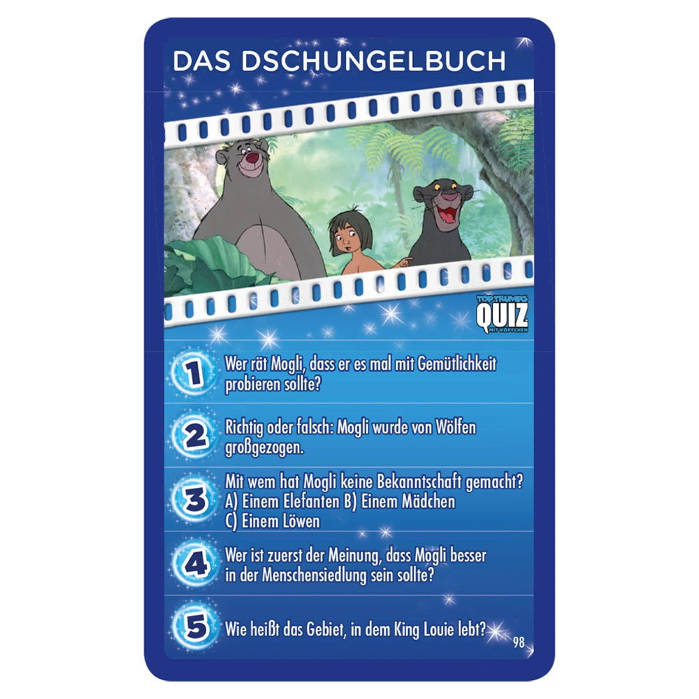 TOP TRUMPS Quiz Disney (500 Fragen) - Disney