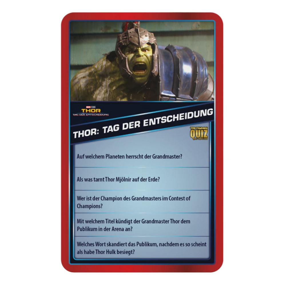 TOP TRUMPS Quiz Marvel (500 Fragen)