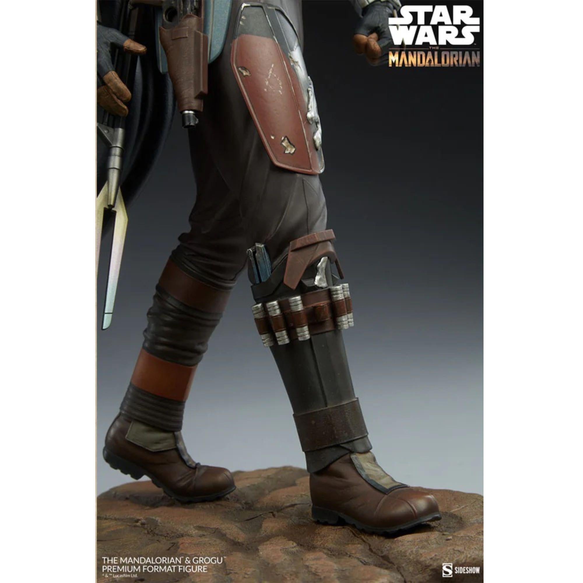 The Mandalorian und Grogu 1:4 Premium Statue - Star Wars