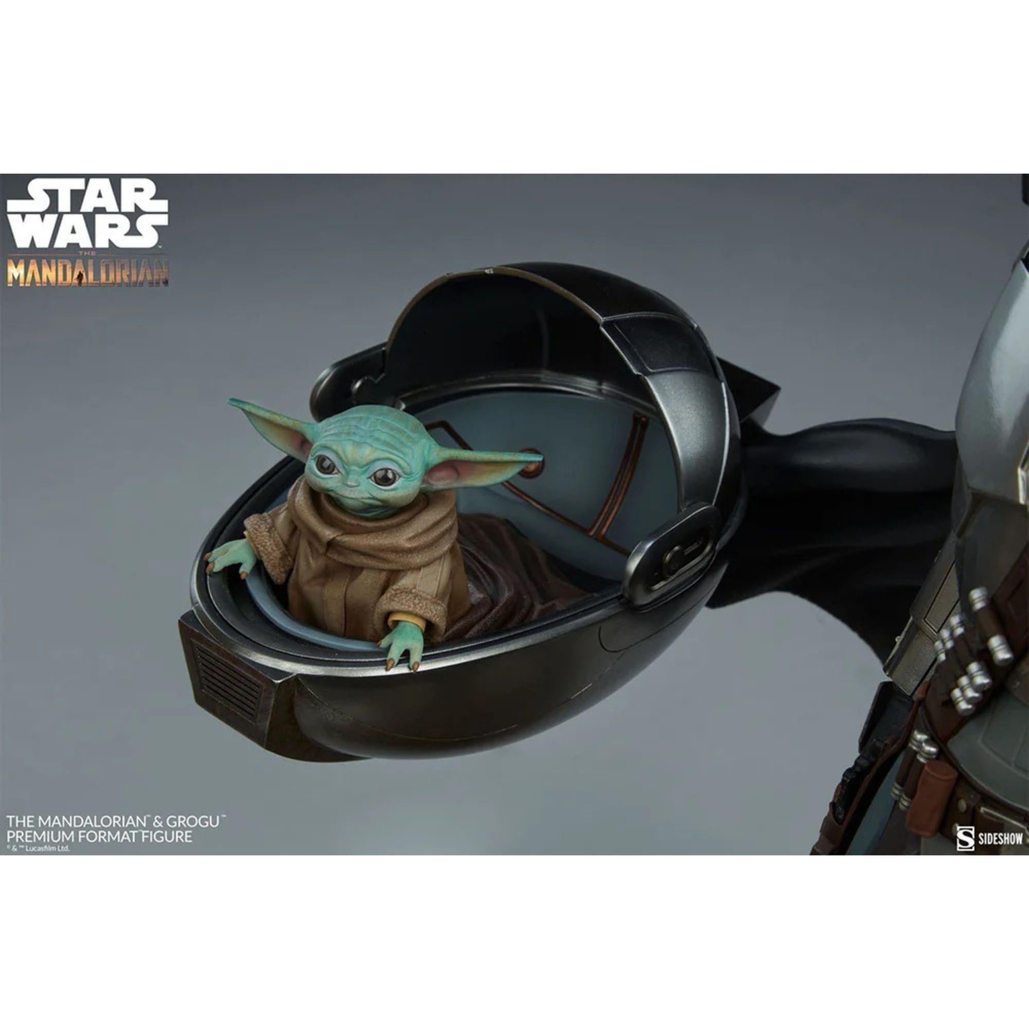 The Mandalorian und Grogu 1:4 Premium Statue - Star Wars