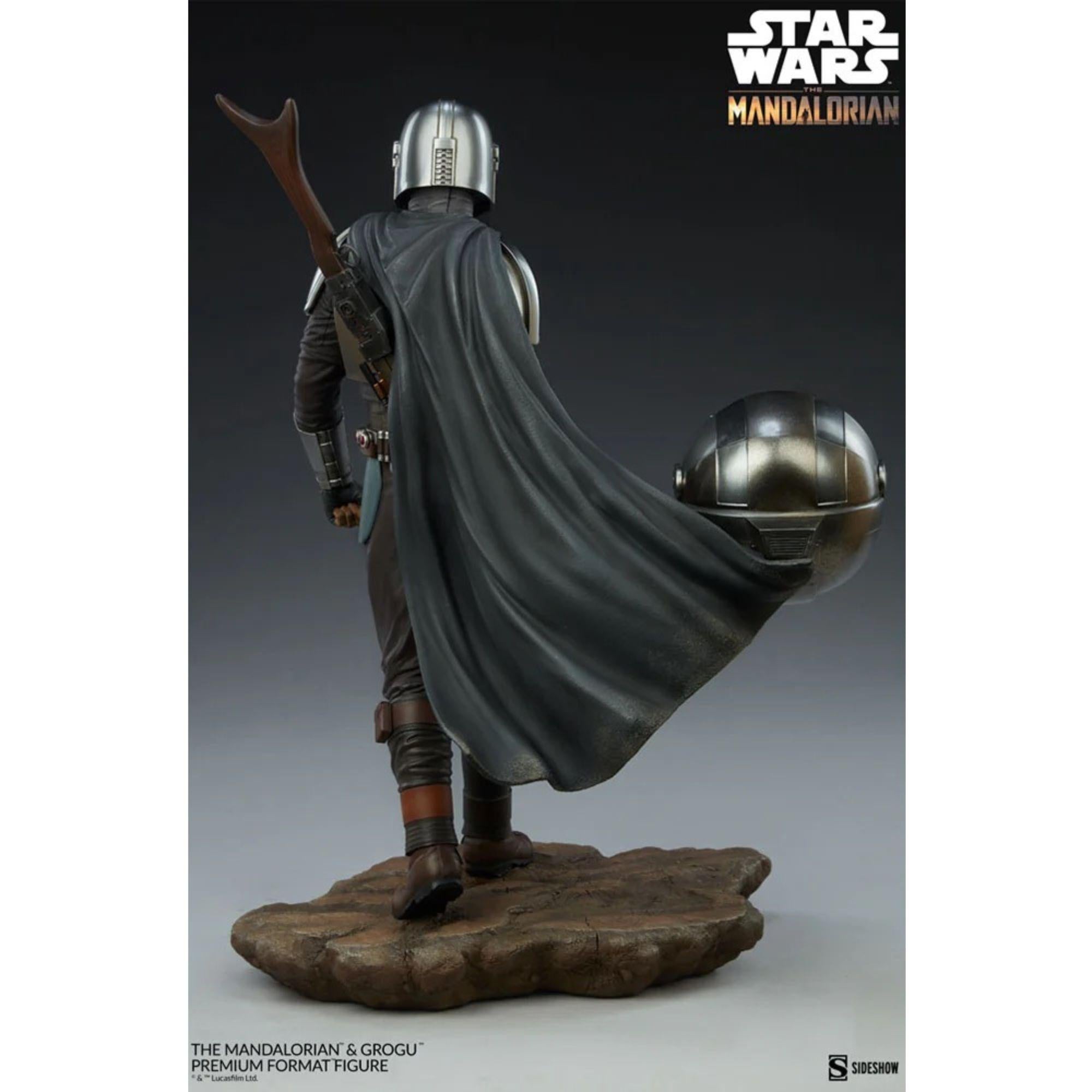 The Mandalorian und Grogu 1:4 Premium Statue - Star Wars