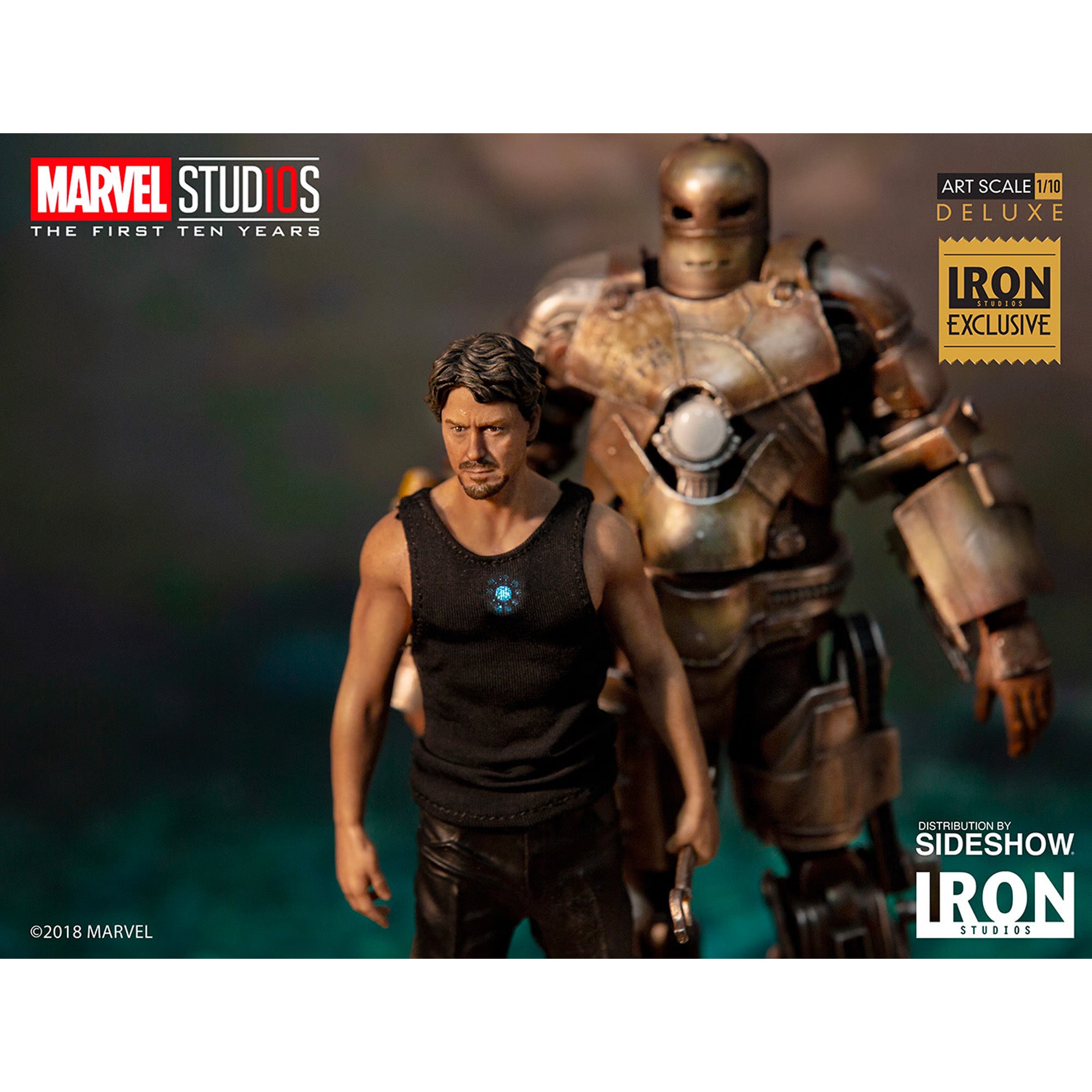 Tony Stark und Mark I 1:10 Statue - Marvel Iron Man