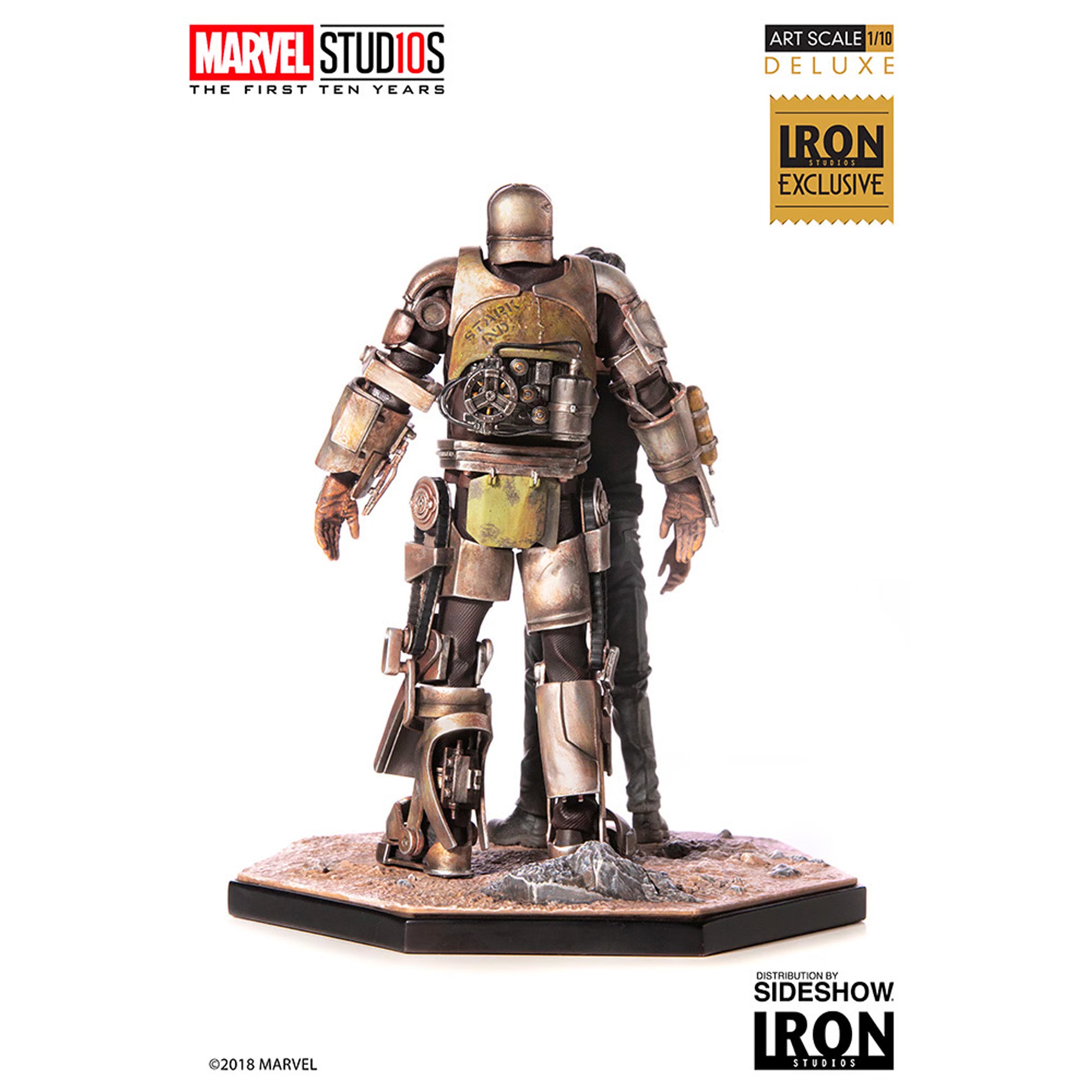 Tony Stark und Mark I 1:10 Statue - Marvel Iron Man