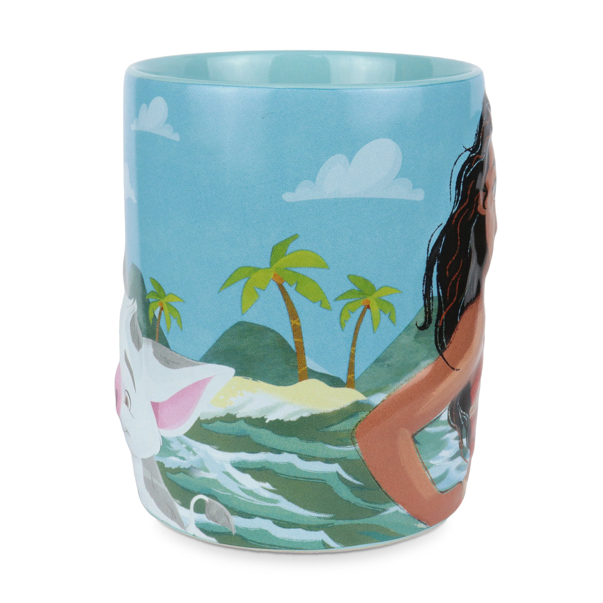 Vaiana und Pua Tasse 470 ml - Disney Vaiana – Ansicht ohne sichtbaren Henkel