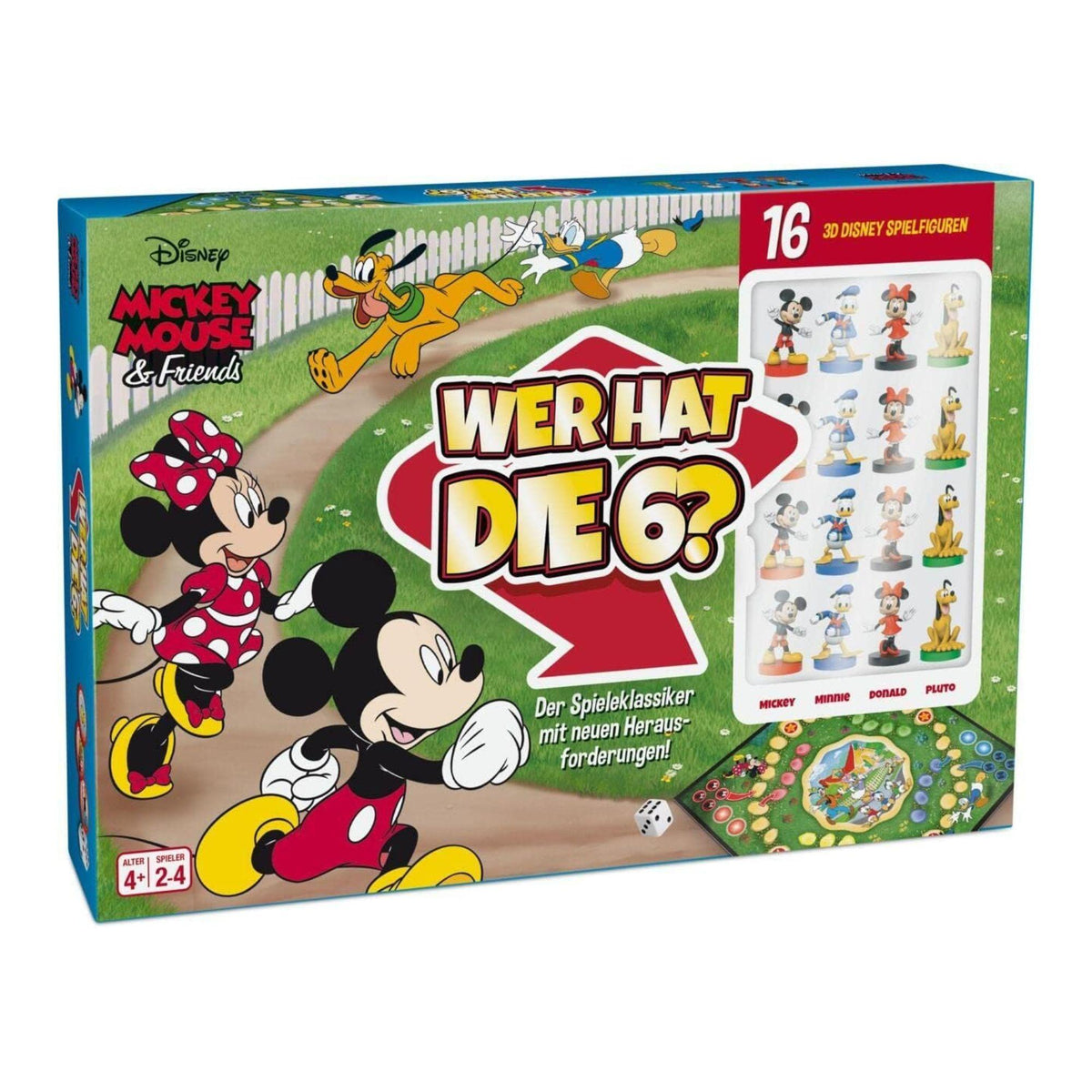 Wer hat die 6? Spiel Mickey Mouse & Friends - Disney