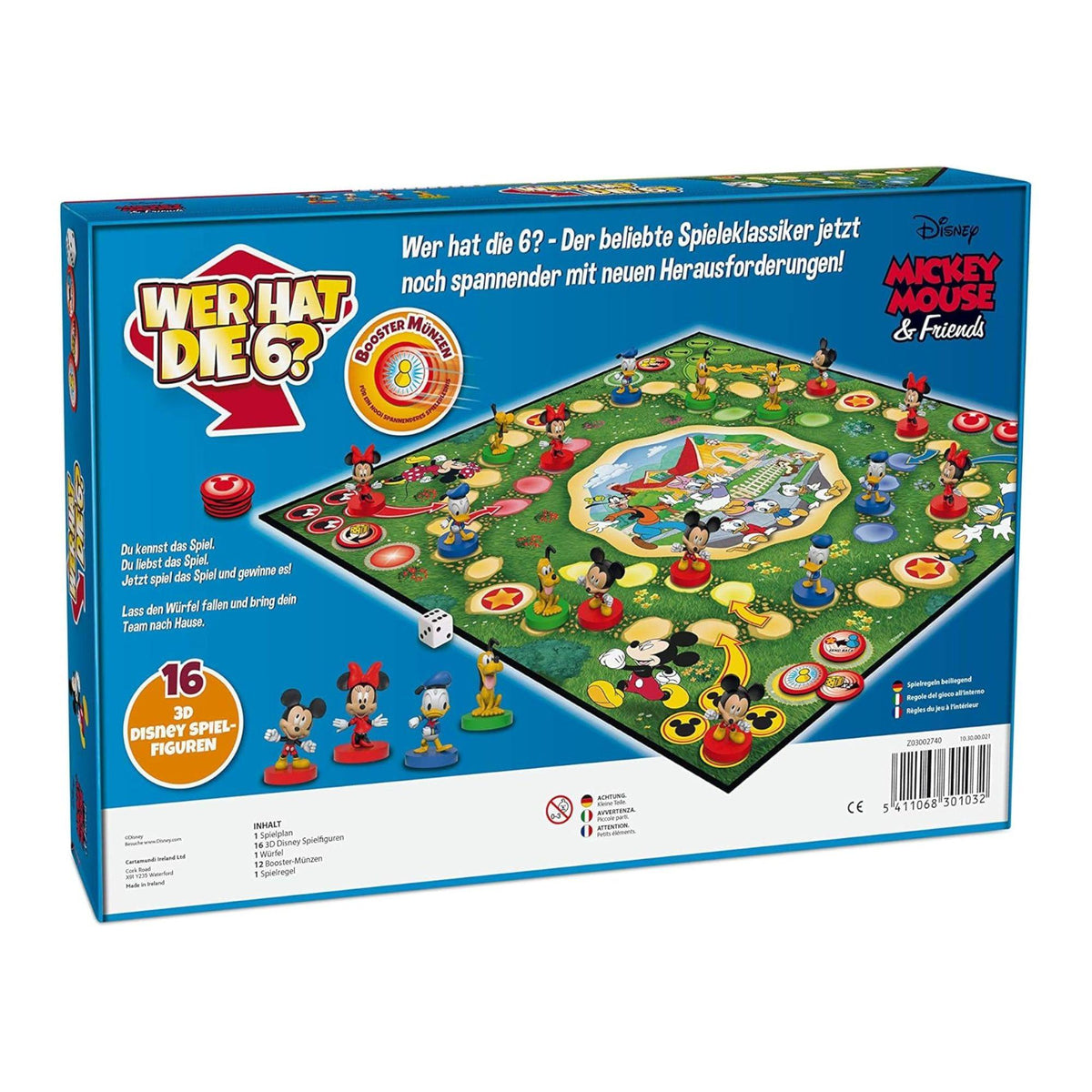 Wer hat die 6? Spiel Mickey Mouse & Friends - Disney