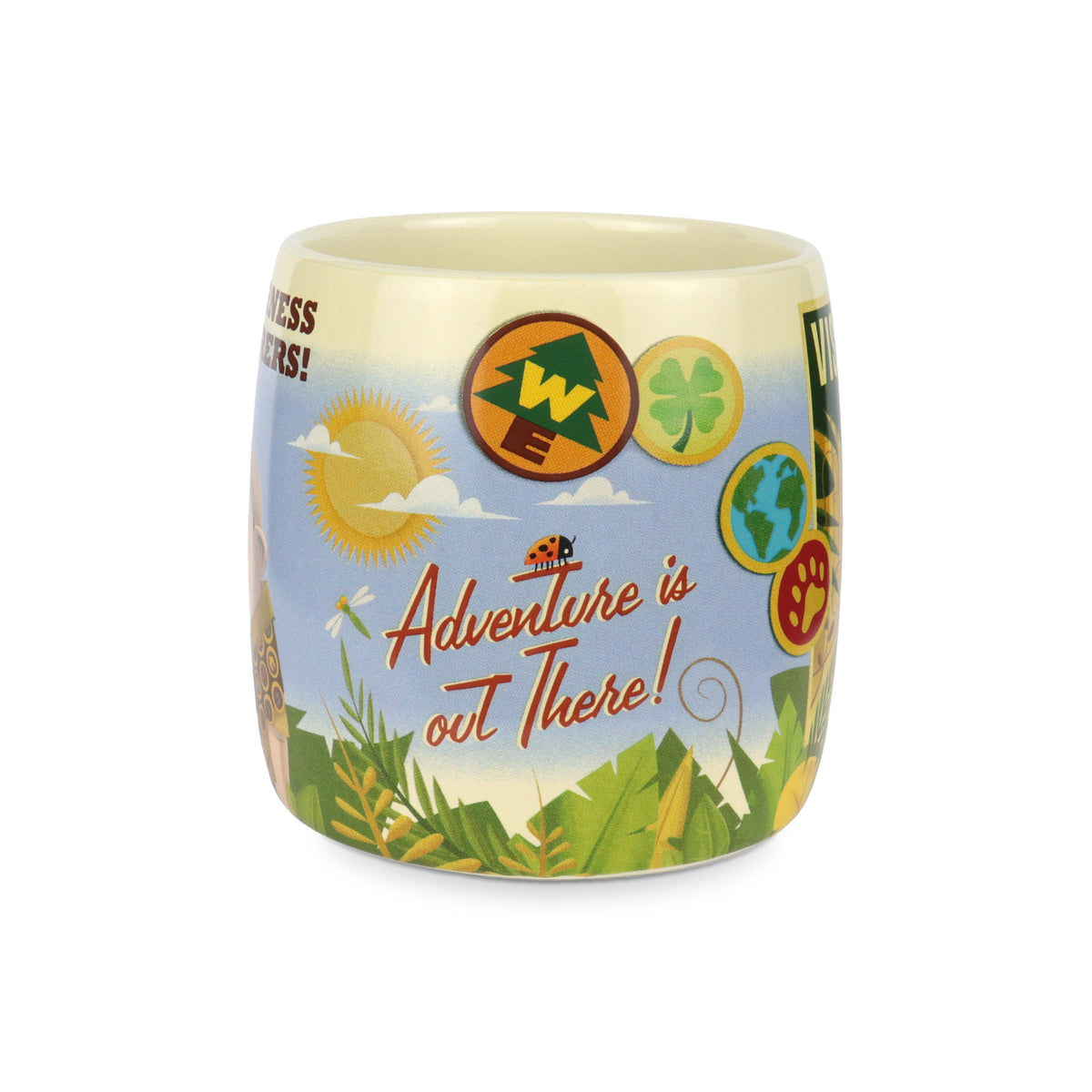 Wildnisforscher Tasse 500 ml - Disney Oben – Ansicht ohne sichtbaren Henkel