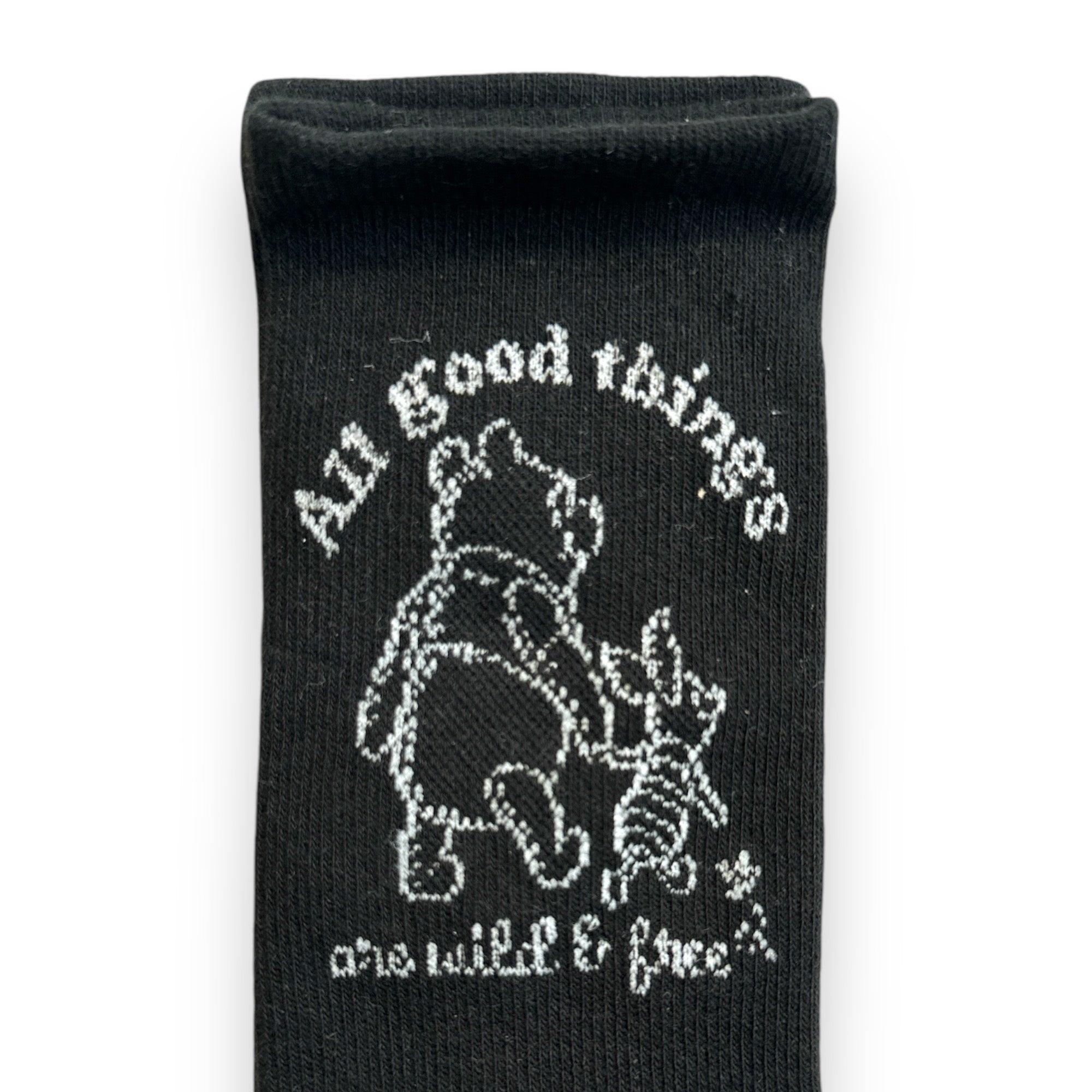 Winnie Puuh Socken Wild & Free (schwarz)