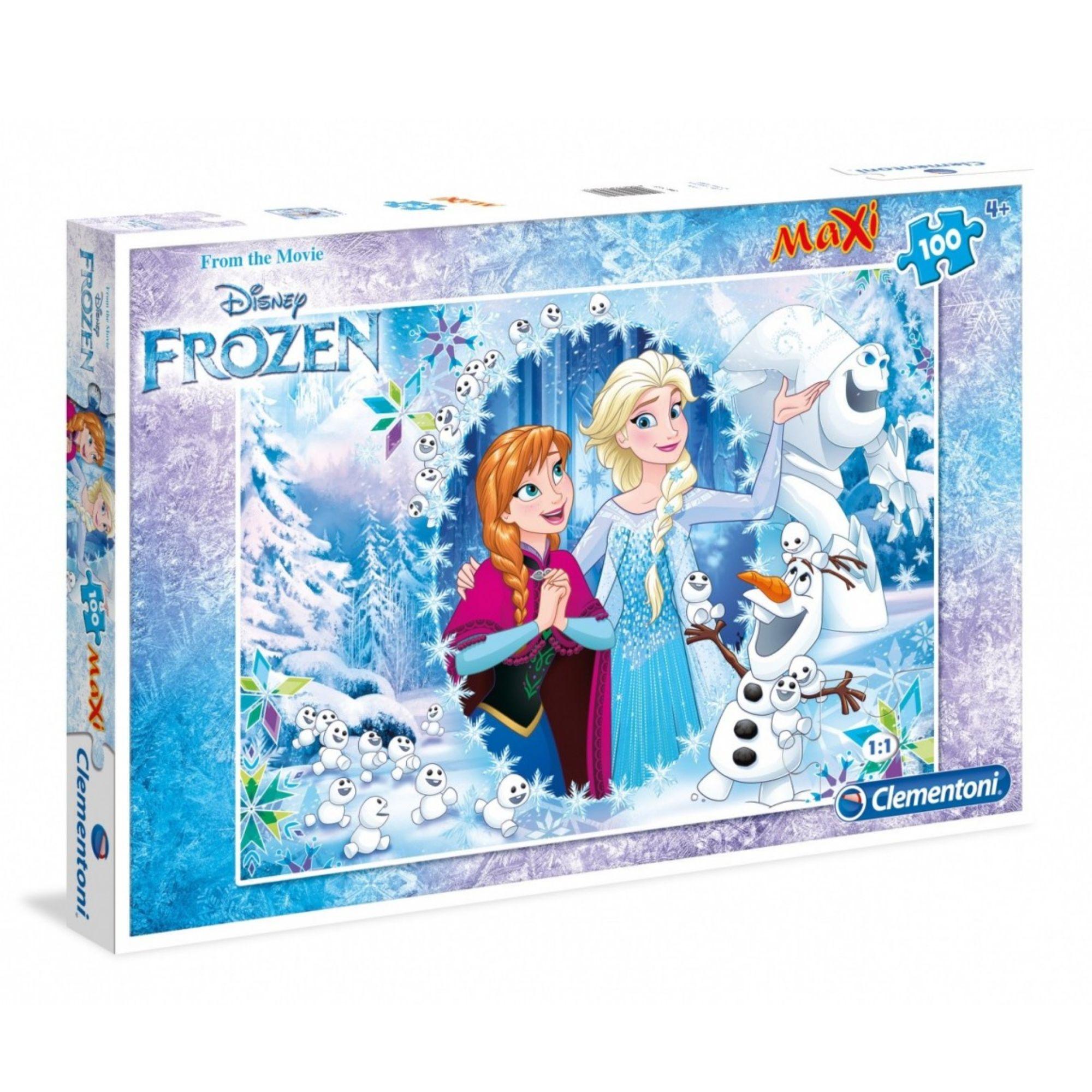 XXL Teile Kinderpuzzle Die Eiskönigin (100 Teile) - Disney Frozen