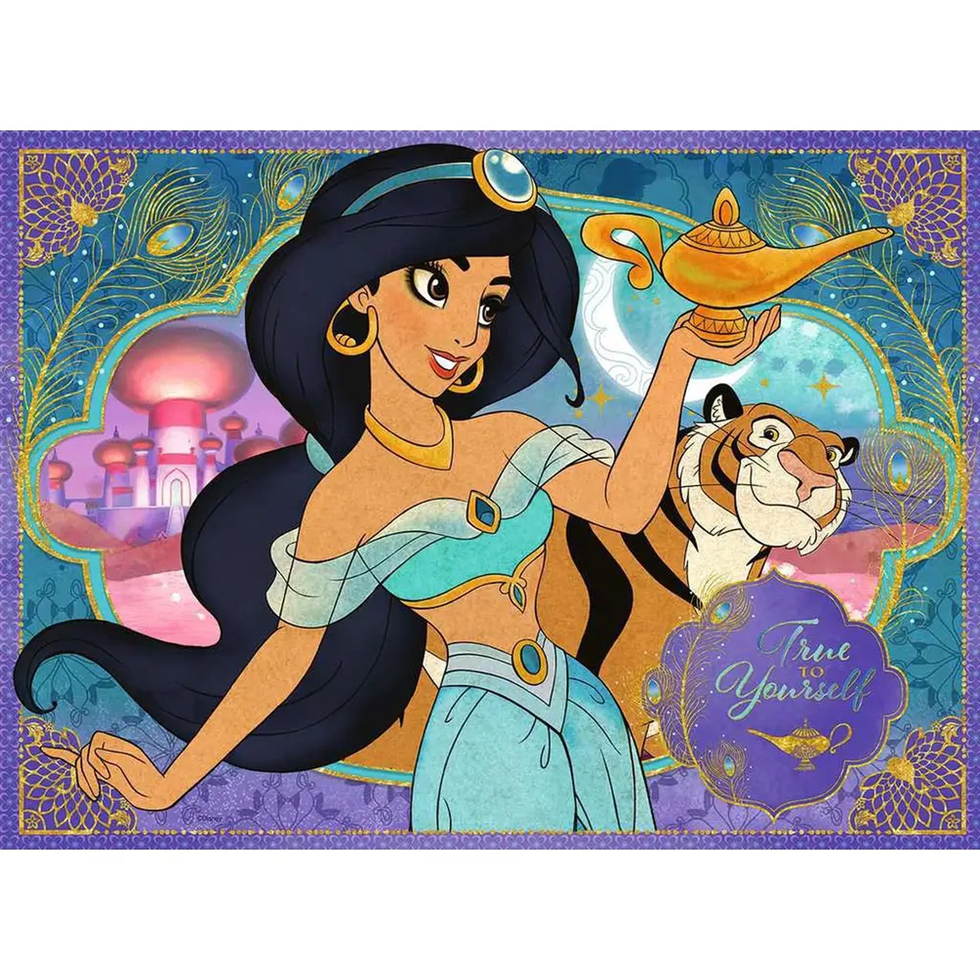 Zauberhafte Jasmin Kinderpuzzle (100 Teile) - Disney Aladdin