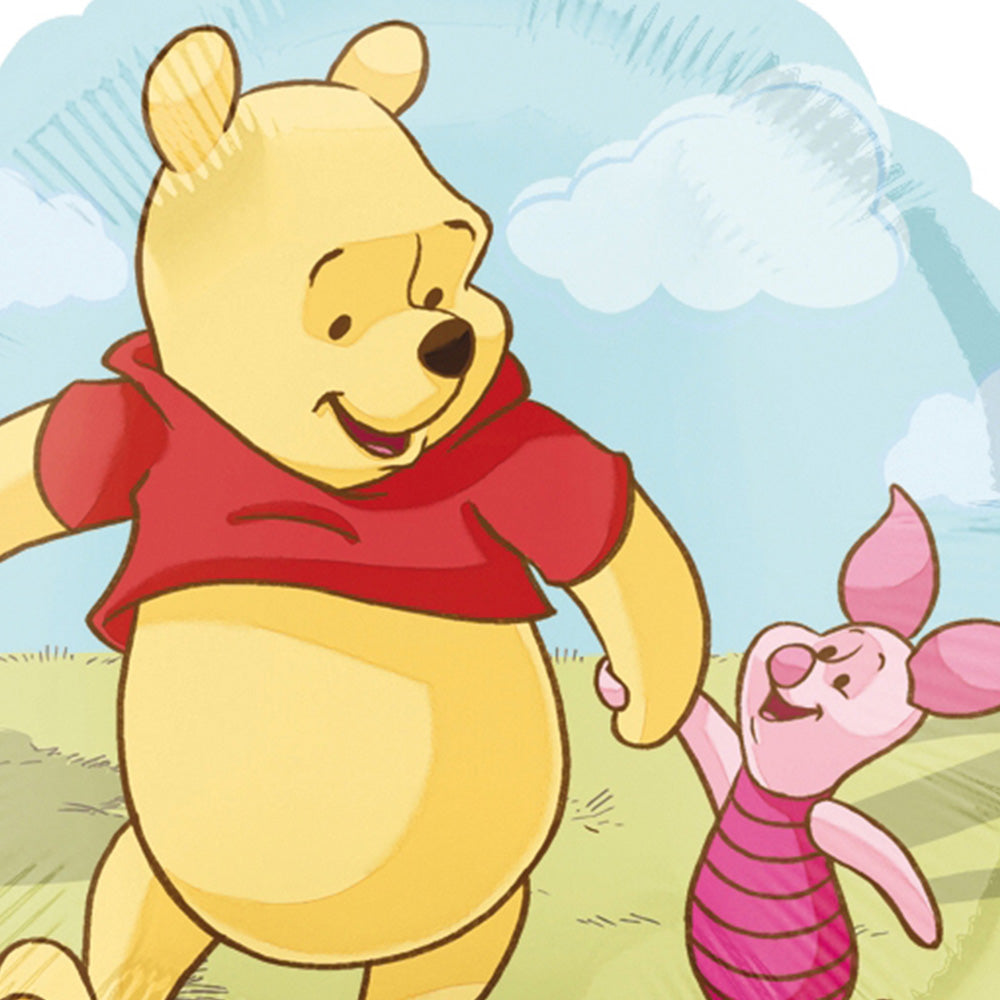 Folienballon Winnie Pooh und Ferkel (45 cm) - Disney