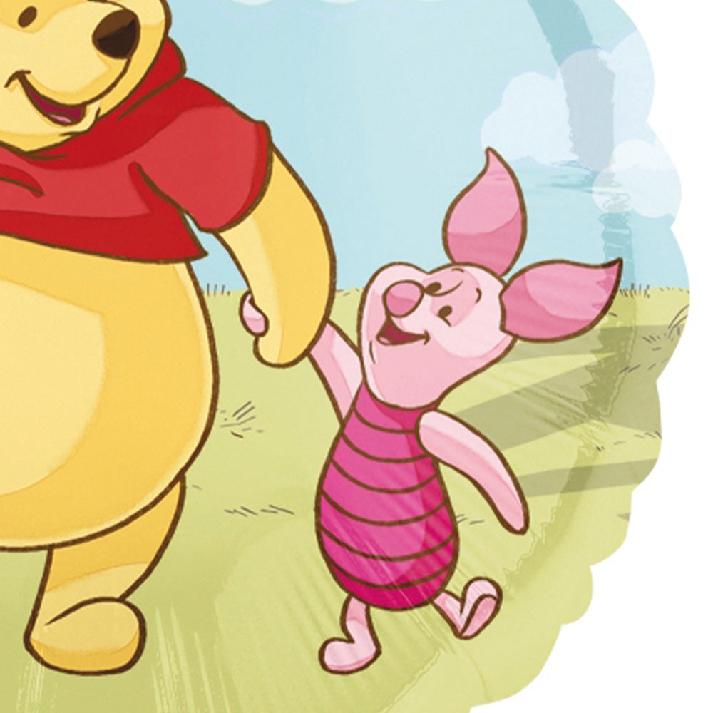 Folienballon Winnie Pooh und Ferkel (45 cm) - Disney
